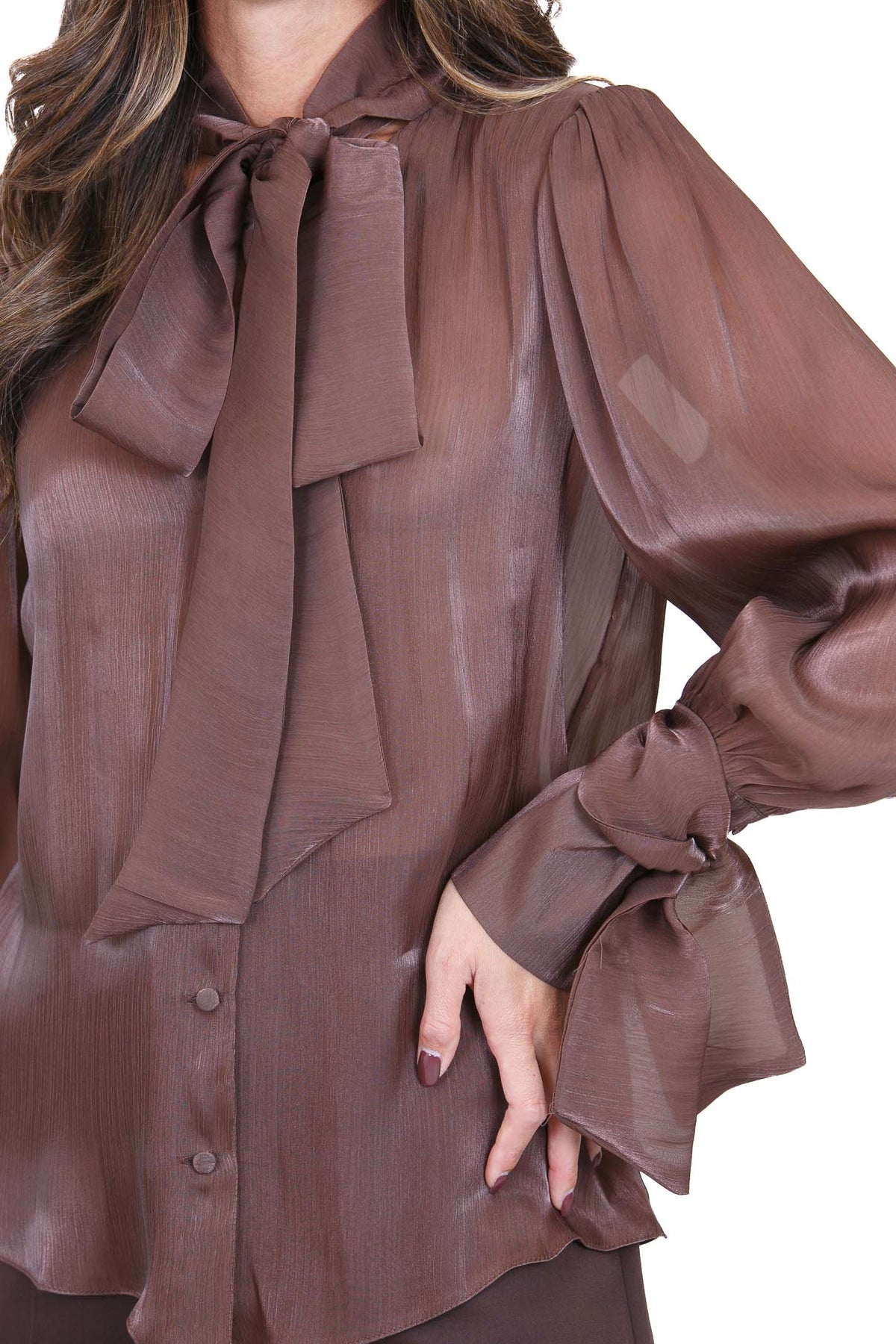 ACTUALEE Camicie Brown 17135 BRW