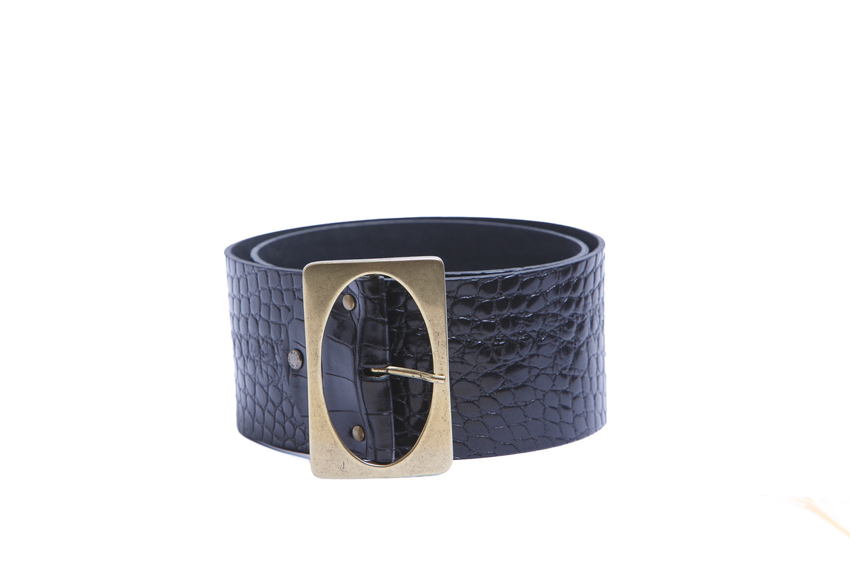 ACTUALEE Cinture Black 2642/80 BLK