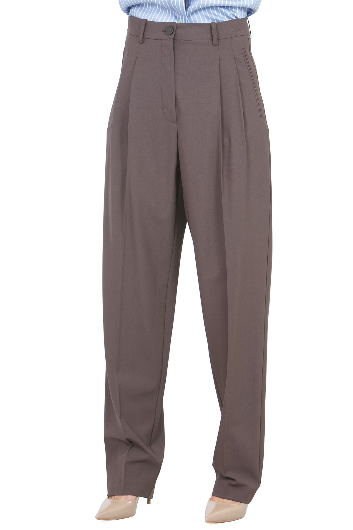 ALYSI Pantaloni Cacao 166115-A6055 CACAO