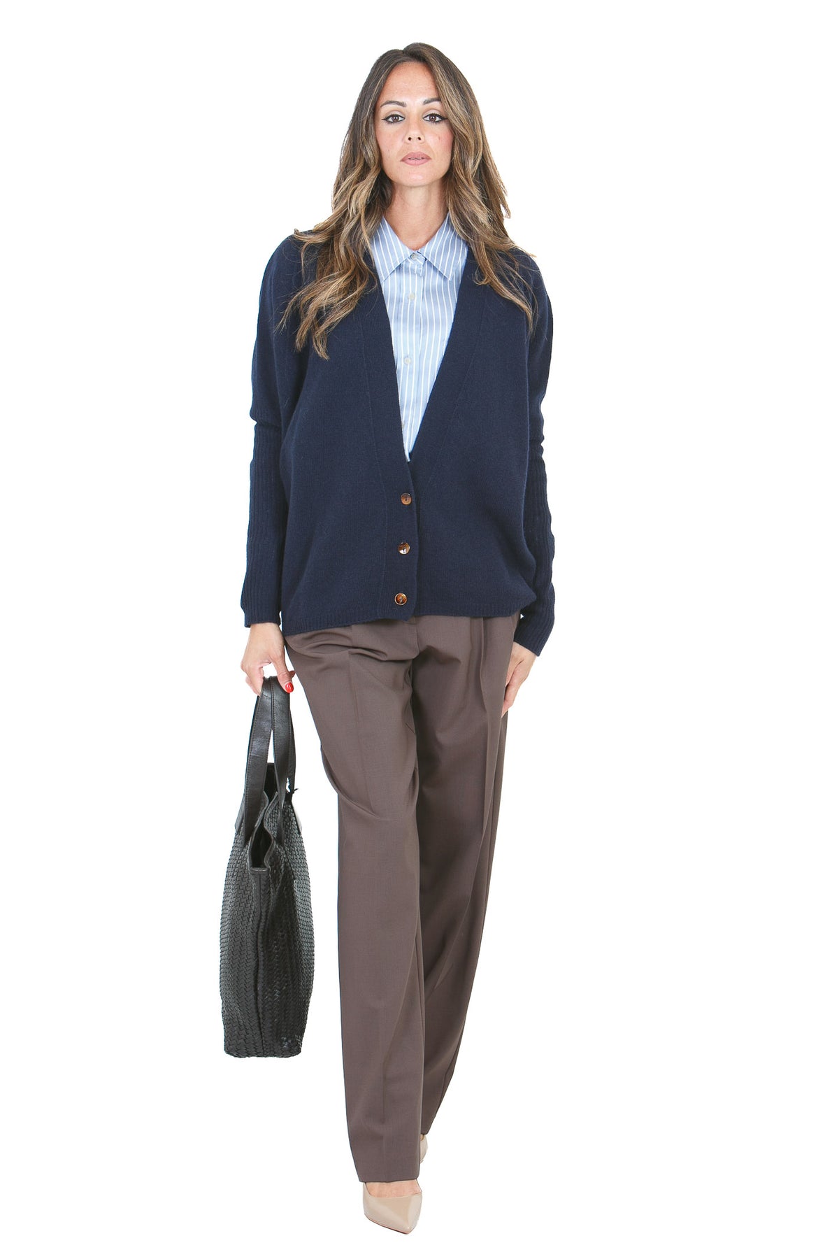 ALYSI Pantaloni Cacao 166115-A6055 CACAO