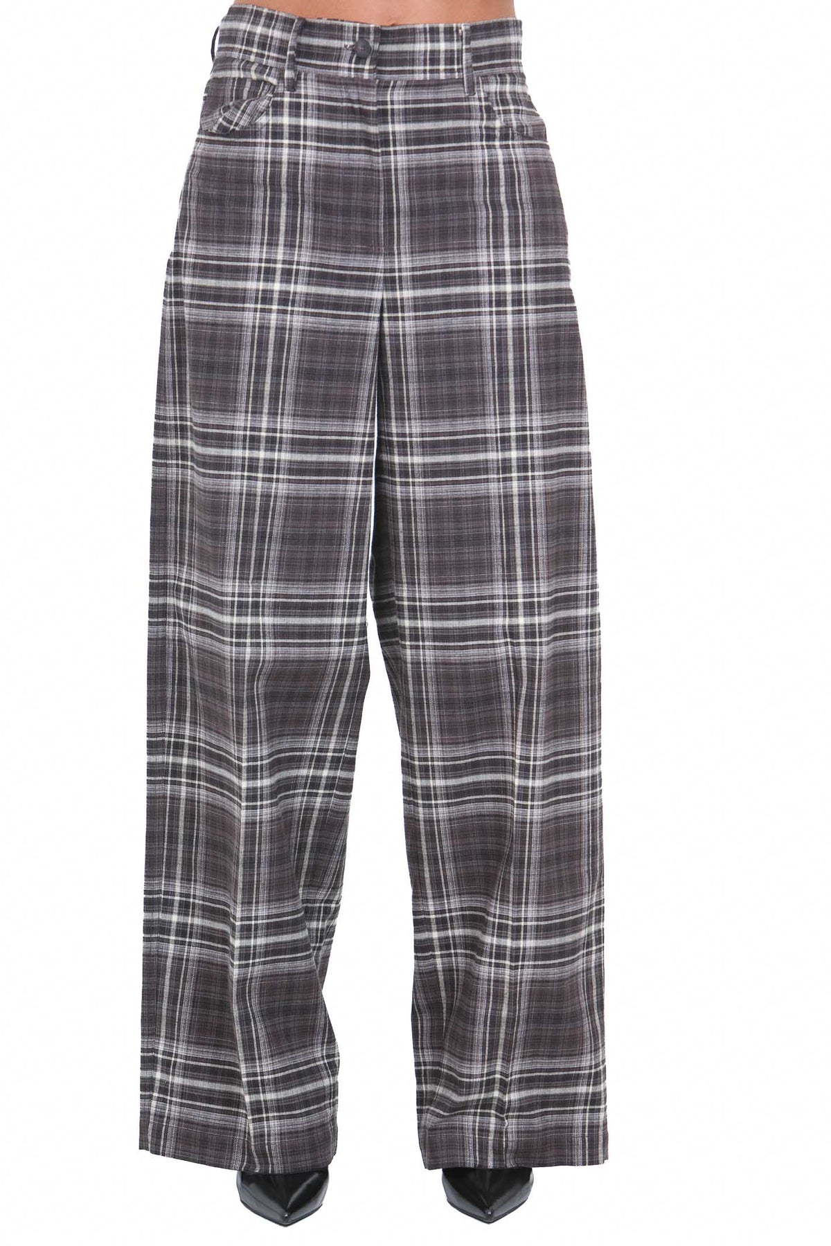 ALYSI Pantaloni Choco 166153-A6222 CHOCO