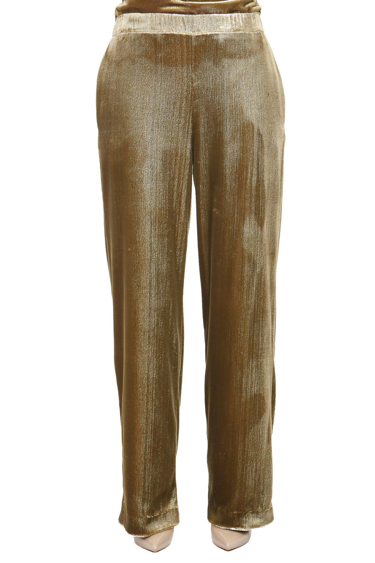 ALYSI Pantaloni Gold 166174-A6220 GOLD