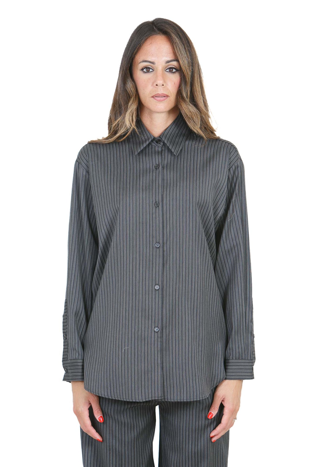 ALYSI Camicie Antracite 166259-A6235 AN