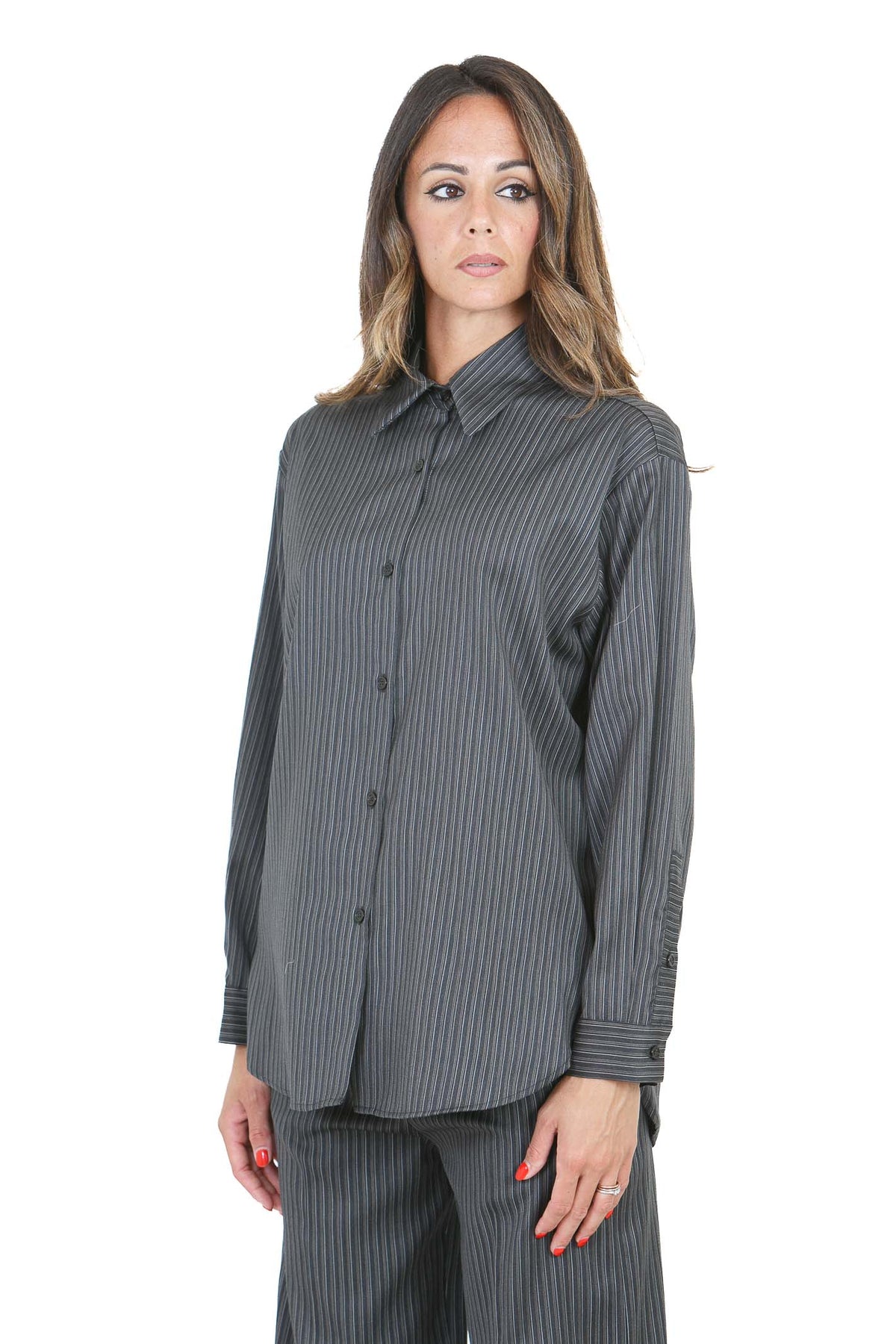 ALYSI Camicie Antracite 166259-A6235 AN