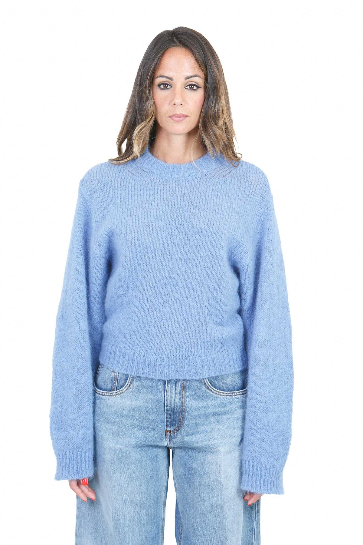 ALYSI Maglie Azzurro 266423-A6013 AZ