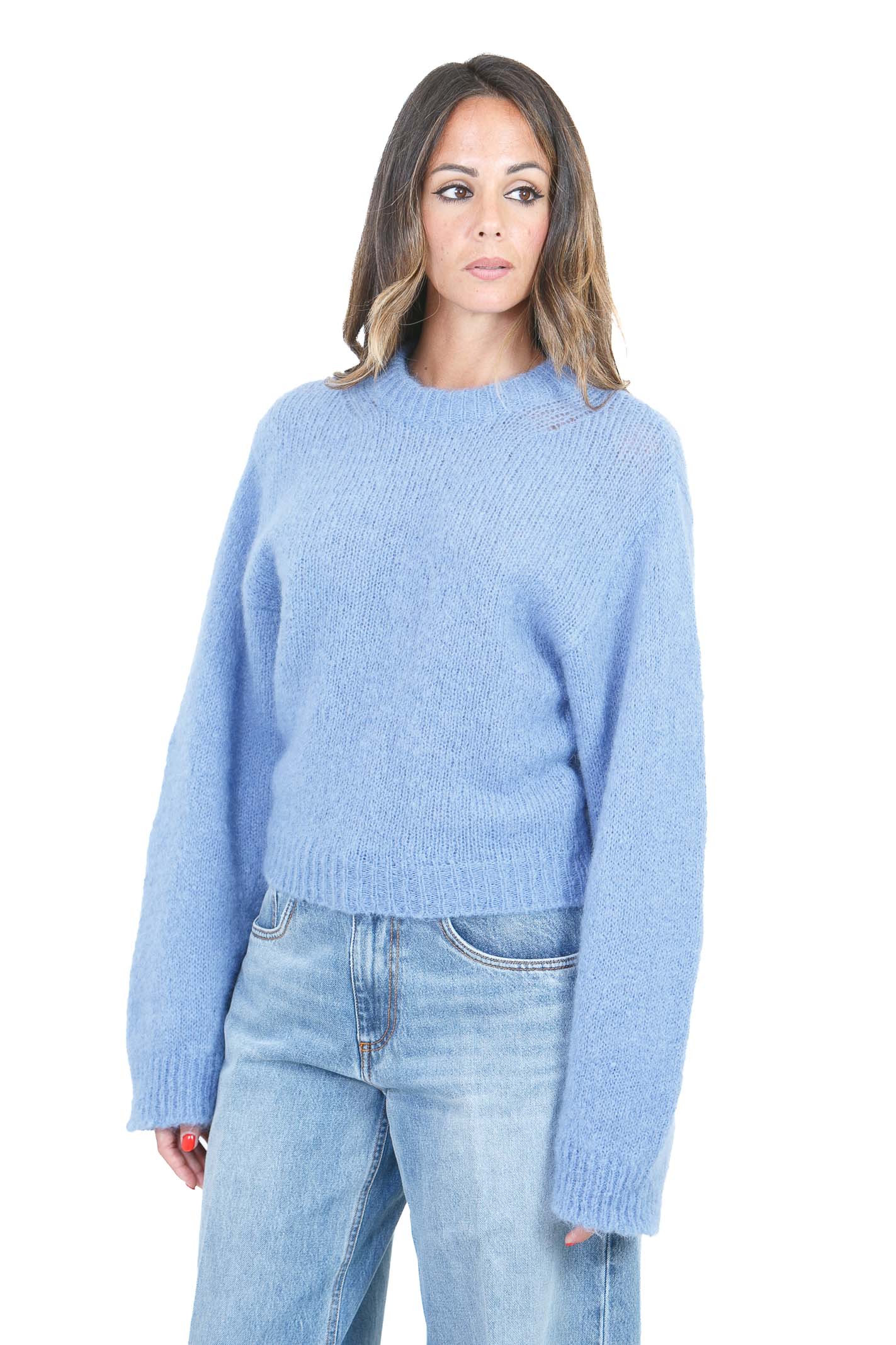 ALYSI Maglie Azzurro 266423-A6013 AZ