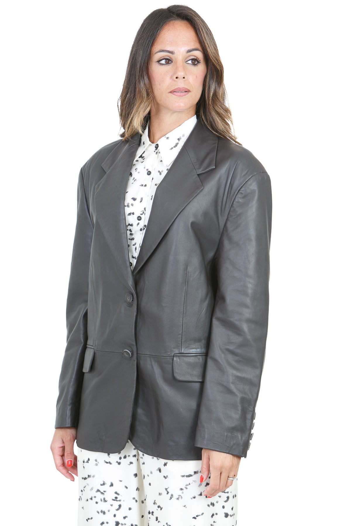 ALYSI Blazer Caffè 266801-A6053 CAFFE