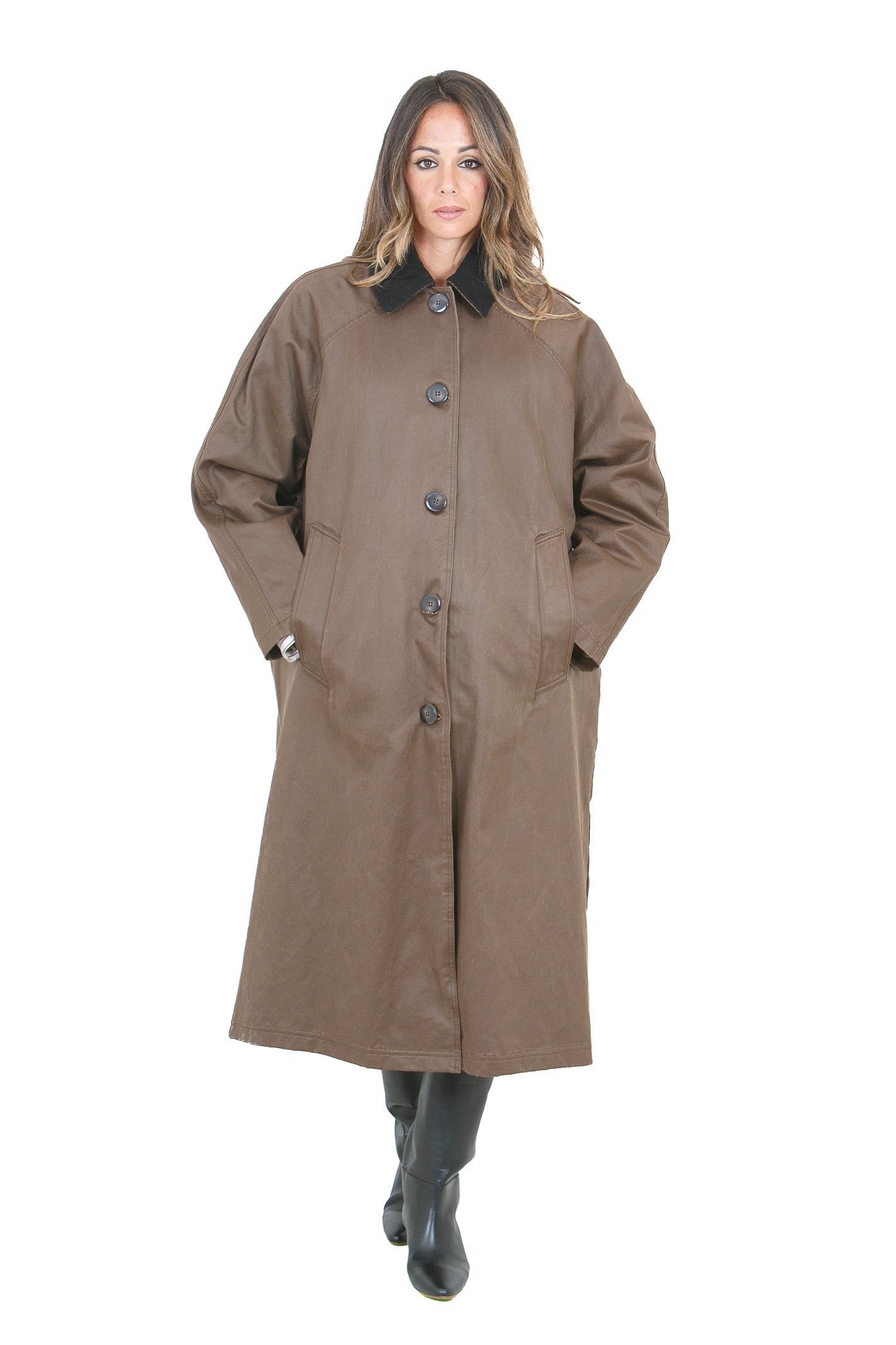 ALYSI Cappotti Cognac 266904-A6012 CG