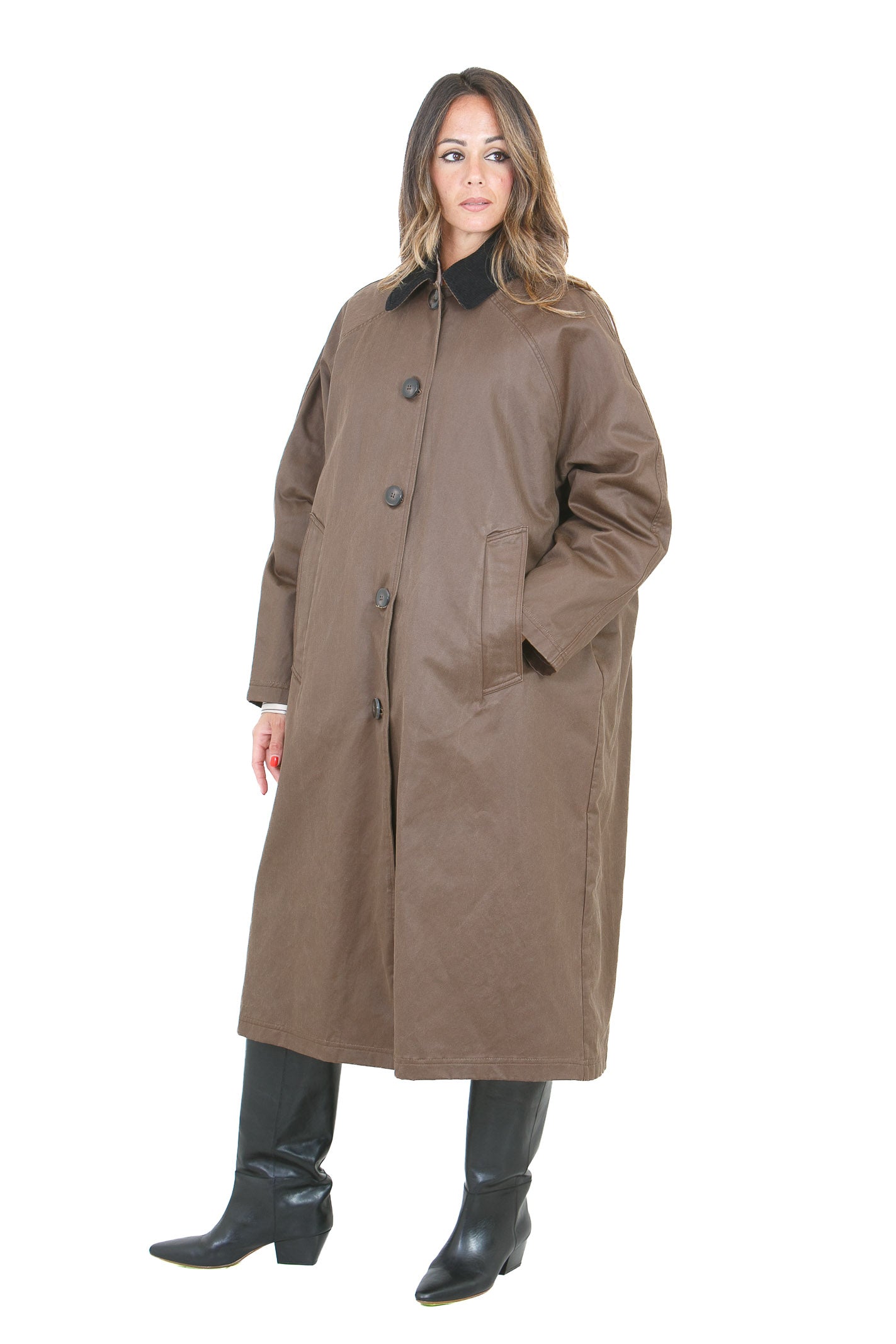 ALYSI Cappotti Cognac 266904-A6012 CG