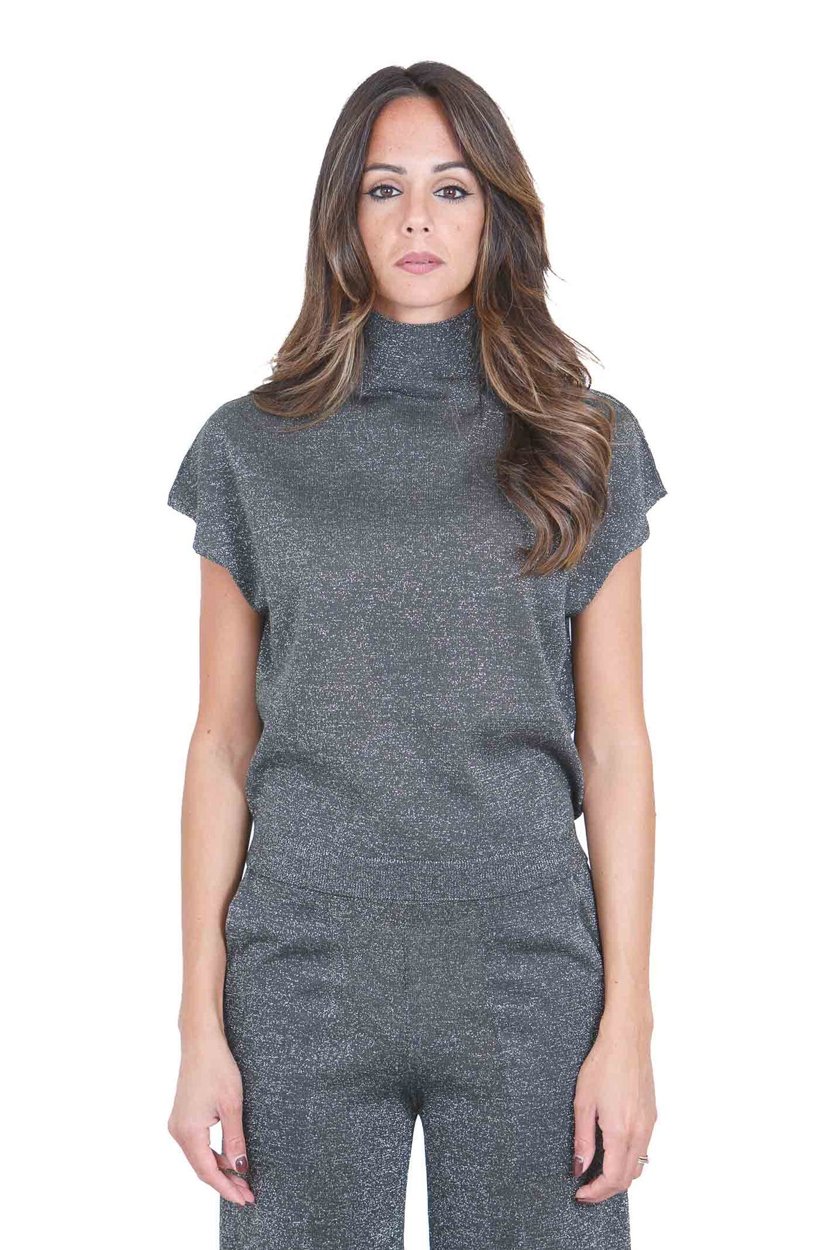 CIRCUS HOTEL Maglie Grigio melange H6WA01 X91-0