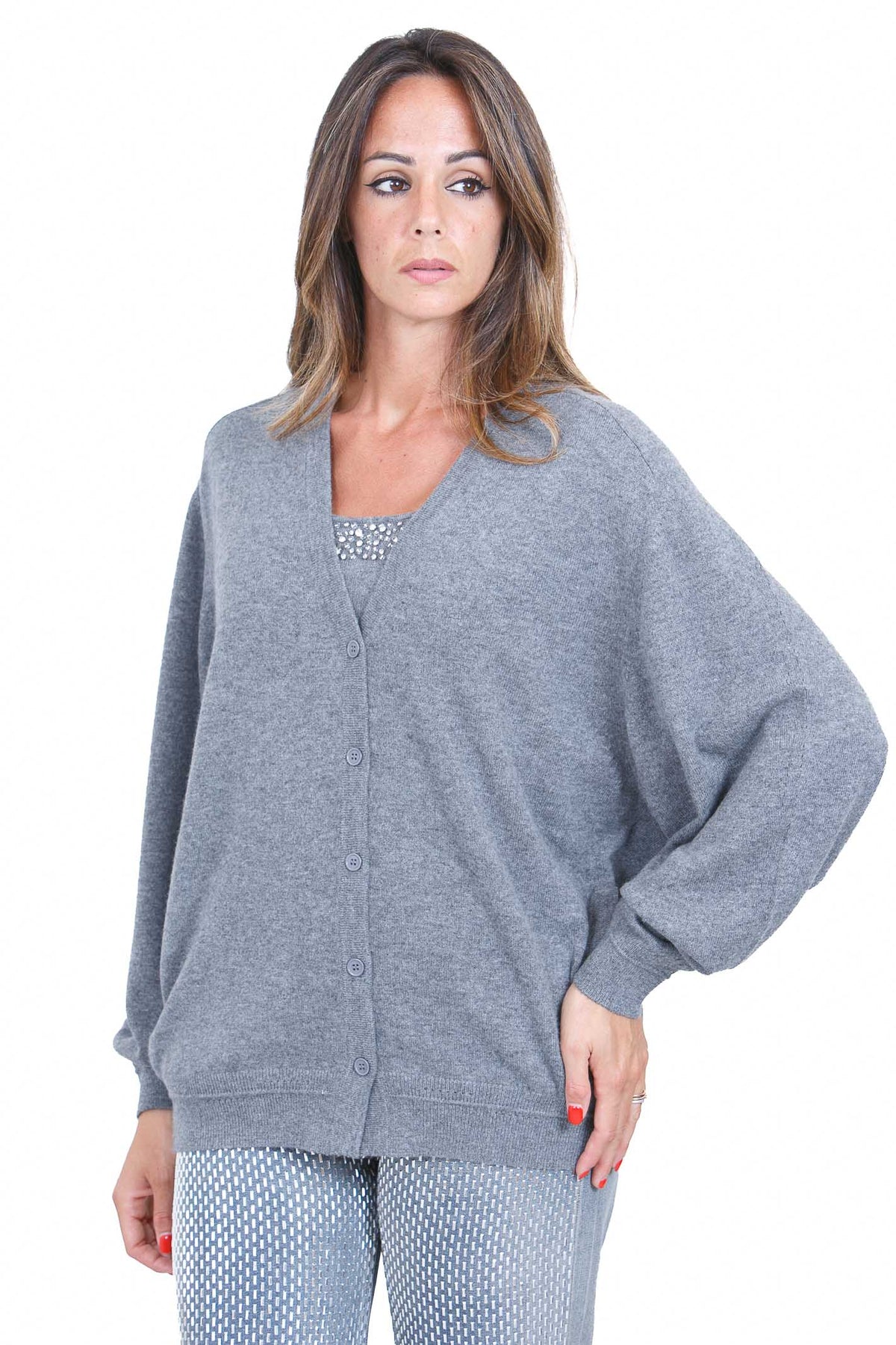 CIRCUS HOTEL Maglie Grigio melange H6WP12 X91-0