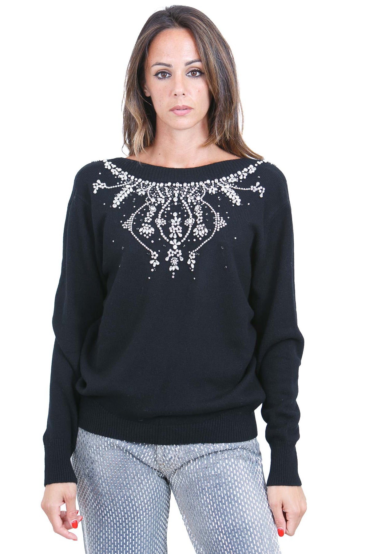 CIRCUS HOTEL Maglie Nero H6WR18 Y69-0