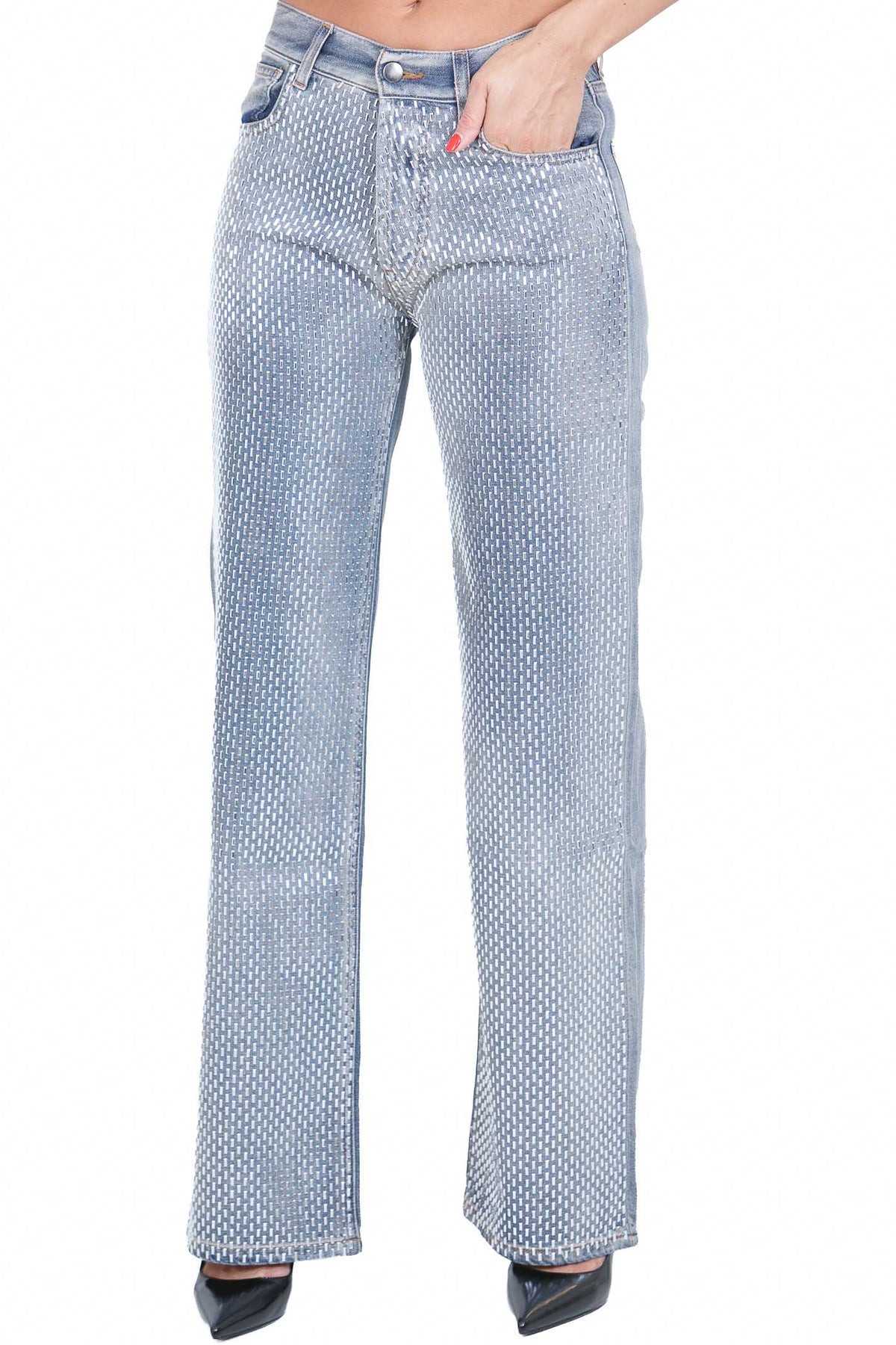 CIRCUS HOTEL Jeans Bleach denim H6WY30 JNS78