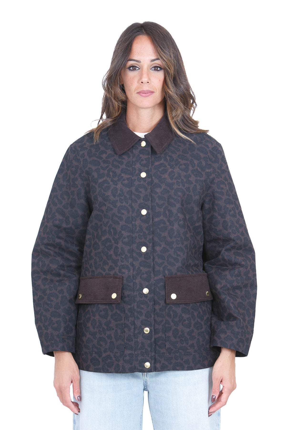 DES PETIT HAUTS Cappotti Leopard YOLANDA-1H260558 09022