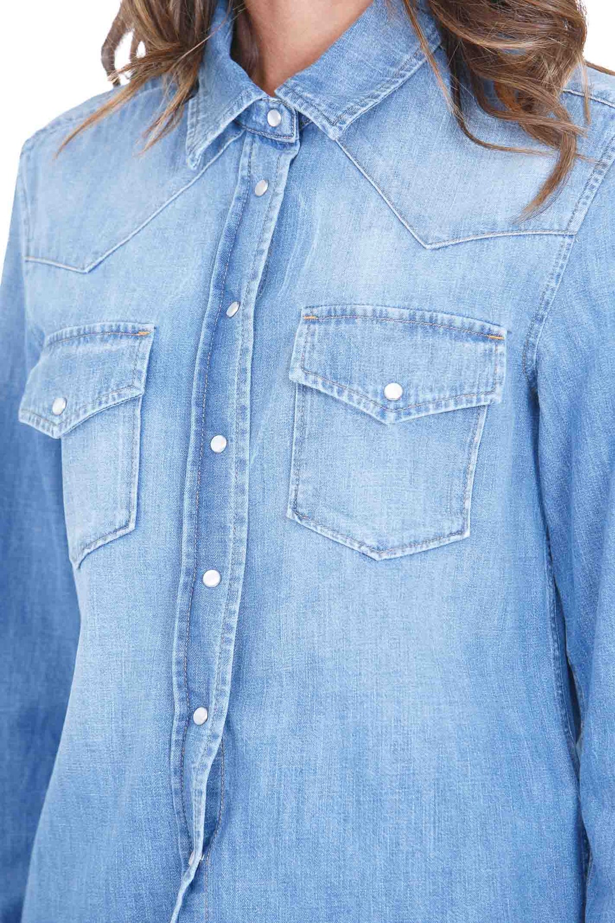 DONDUP Camicie Blue DC507DF0272DLA2 800