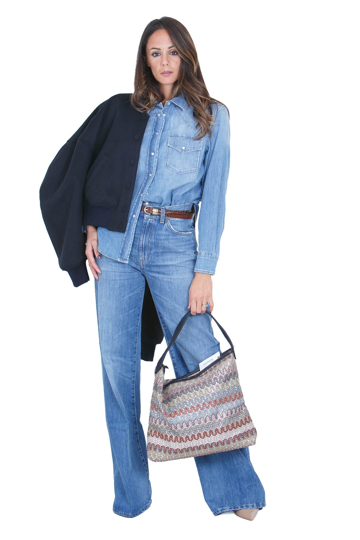 DONDUP Camicie Blue DC507DF0272DLA2 800