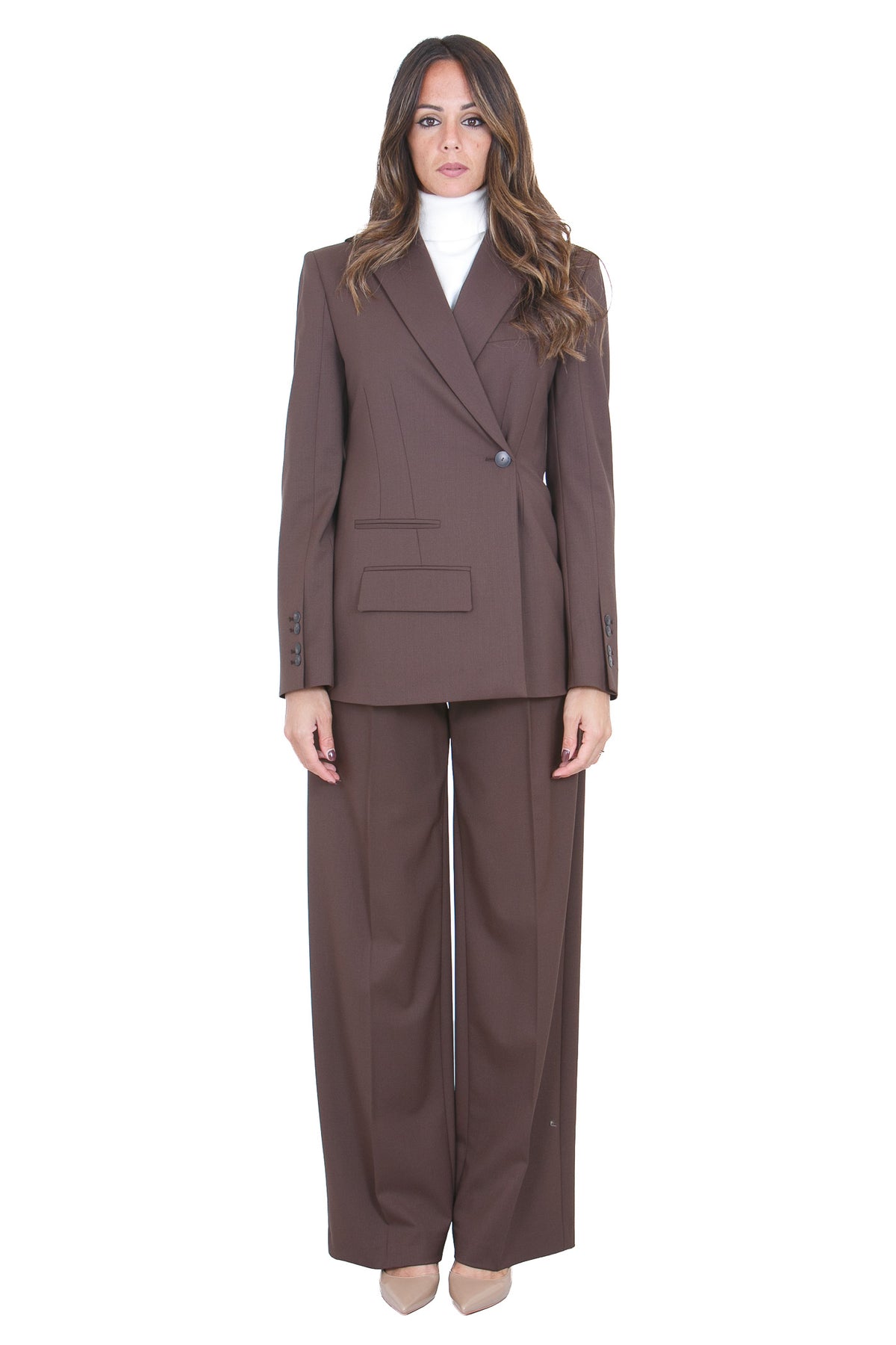 DONDUP Blazer Chocolate DJ789WS0115DXXX 737