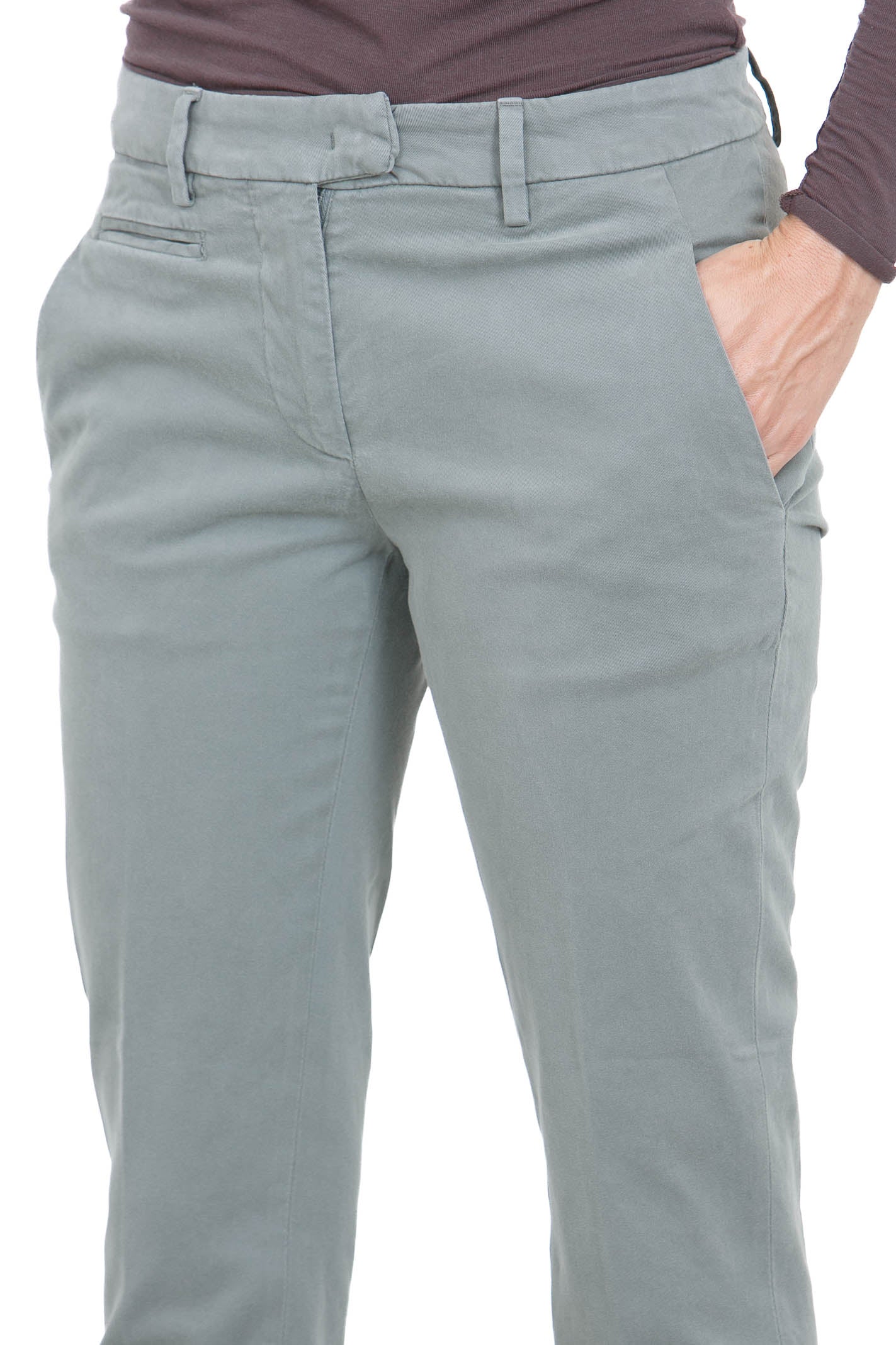 DONDUP Pantaloni Olive green DP066GSE043DPTD 608