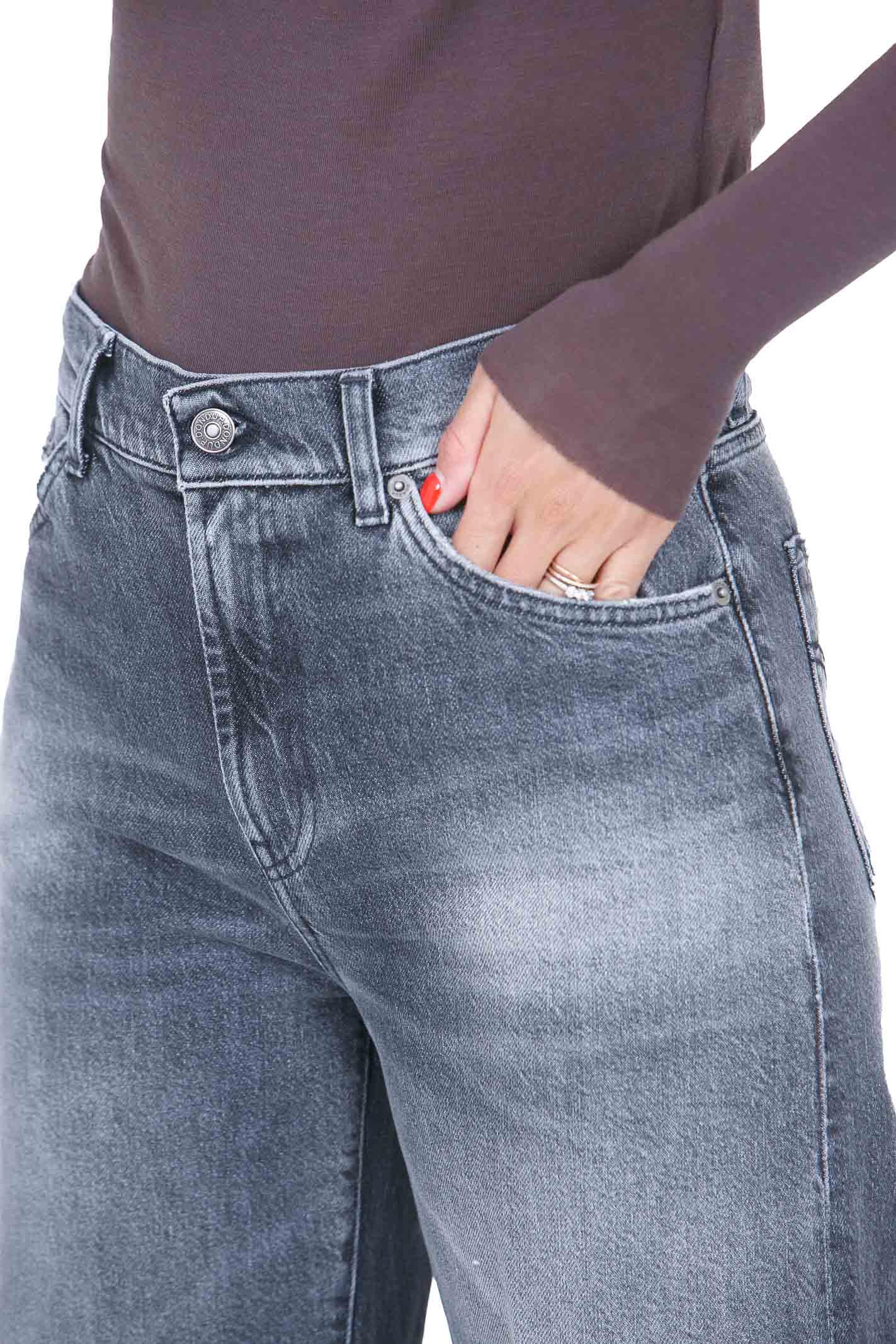 DONDUP Jeans Black DP619DSE377DMW5 999