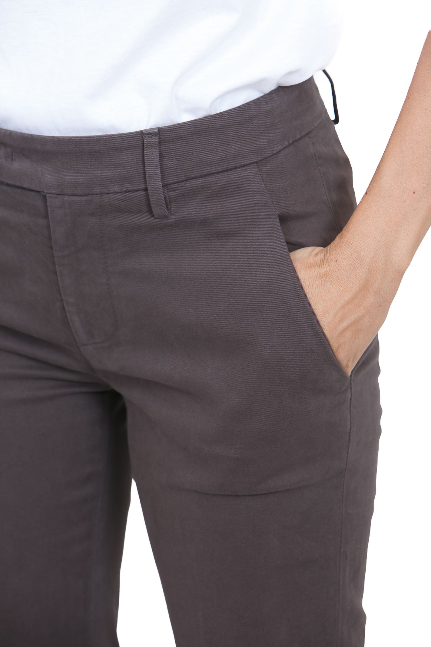 DONDUP Pantaloni Chocolate DP915GSE043DPTD 737