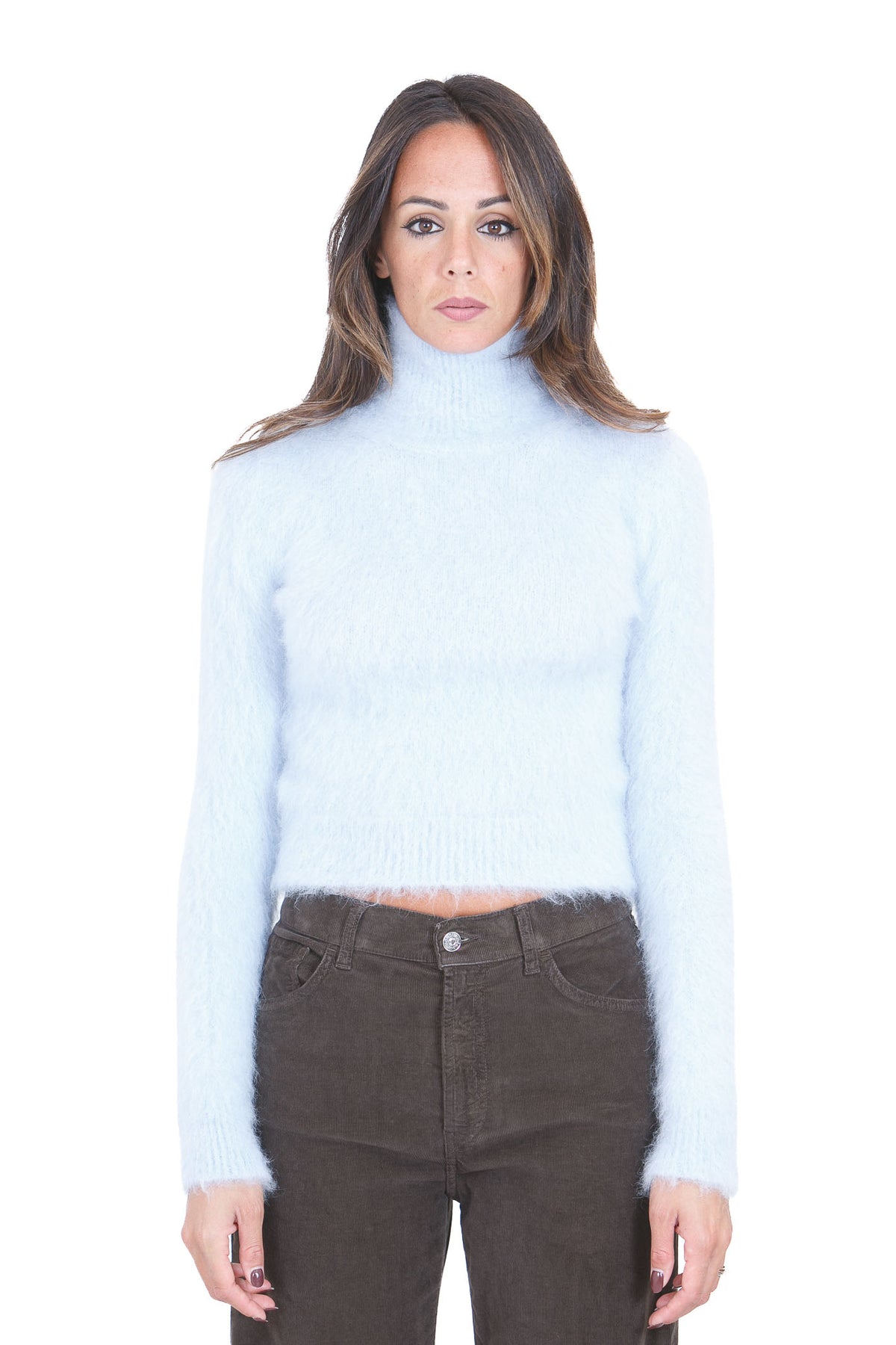 DONDUP Maglie Baby blue DT441M01020D002 808