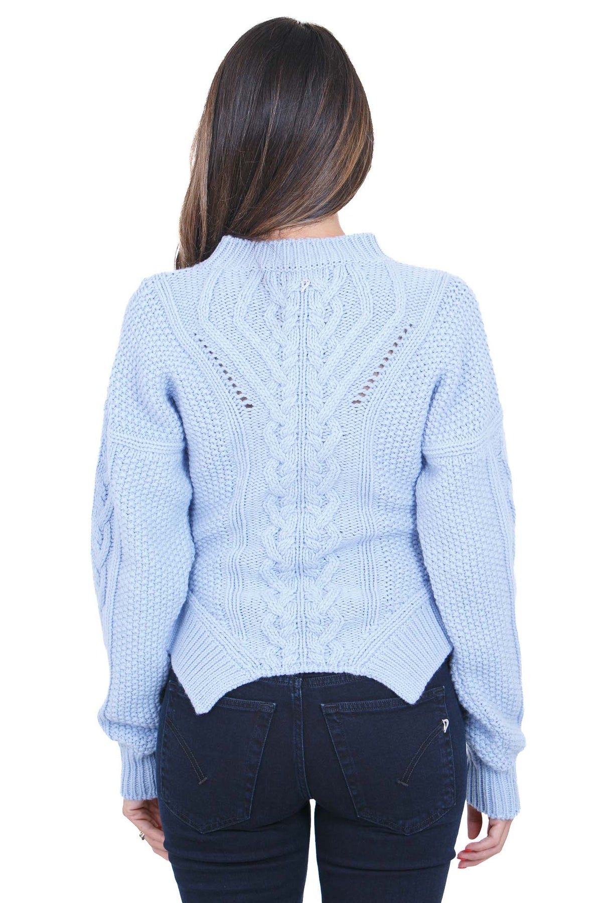 DONDUP Maglie Baby blue DT446M01027D002 808