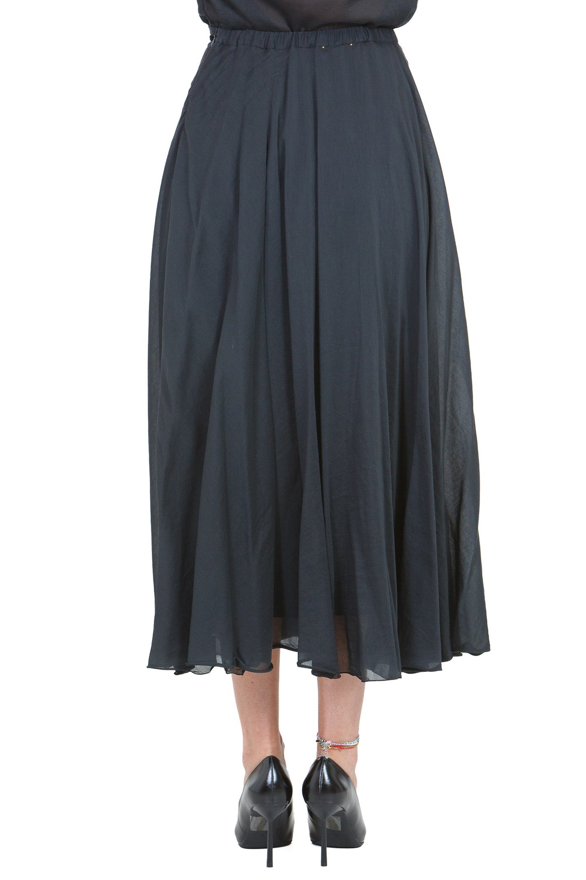 FORTE FORTE Gonne Nero 15105MYSKIRT 8008
