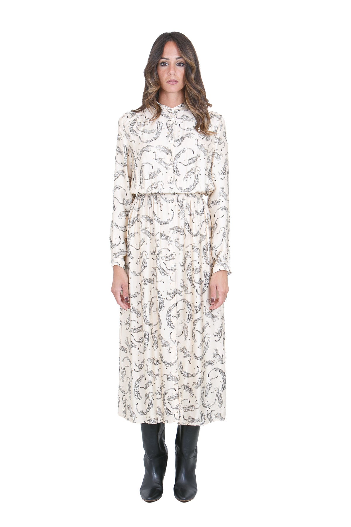 FORTE FORTE Abiti Ivory 15421MYDRESS 0021