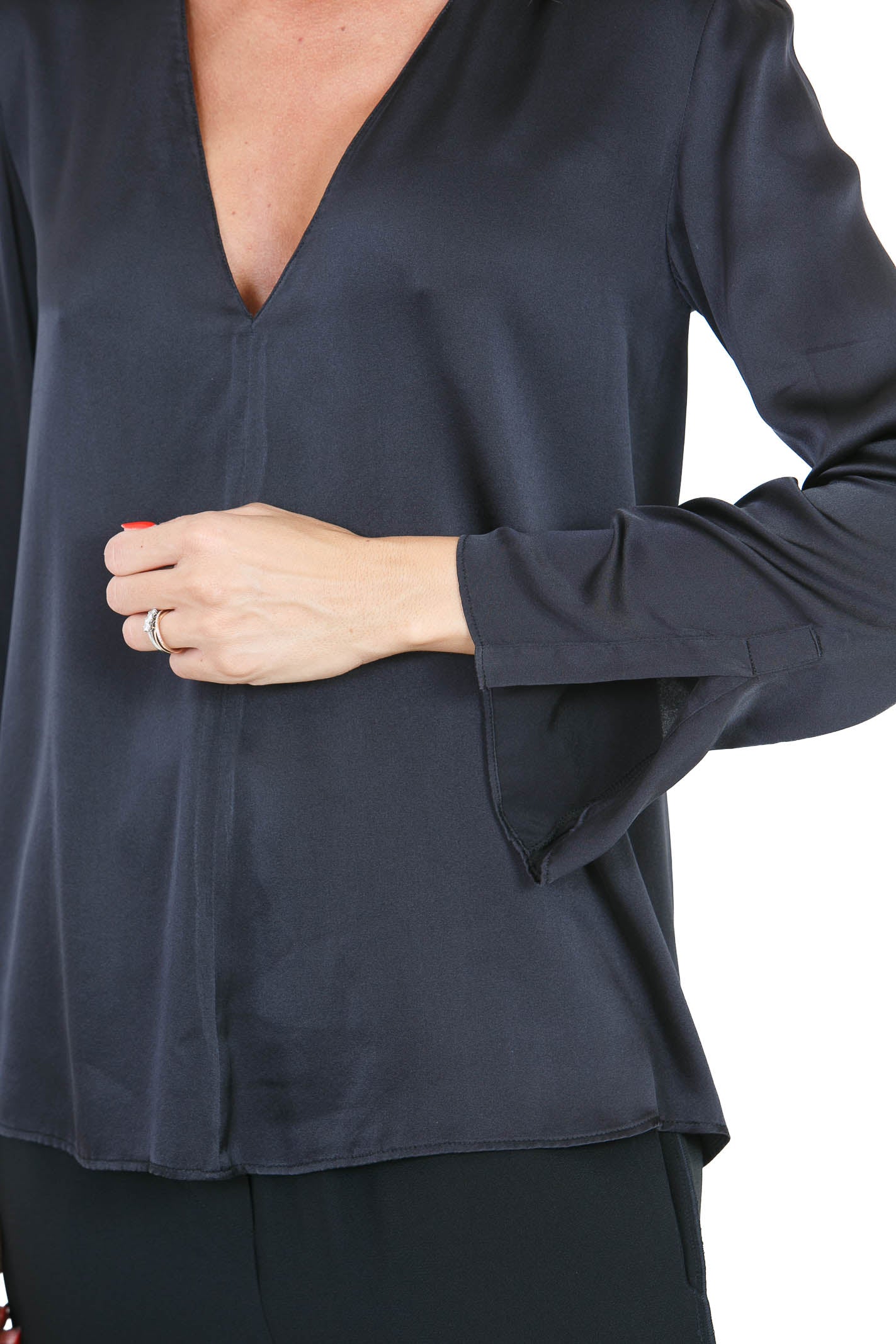 JUCCA Bluse Nero J4452017/L/03 003