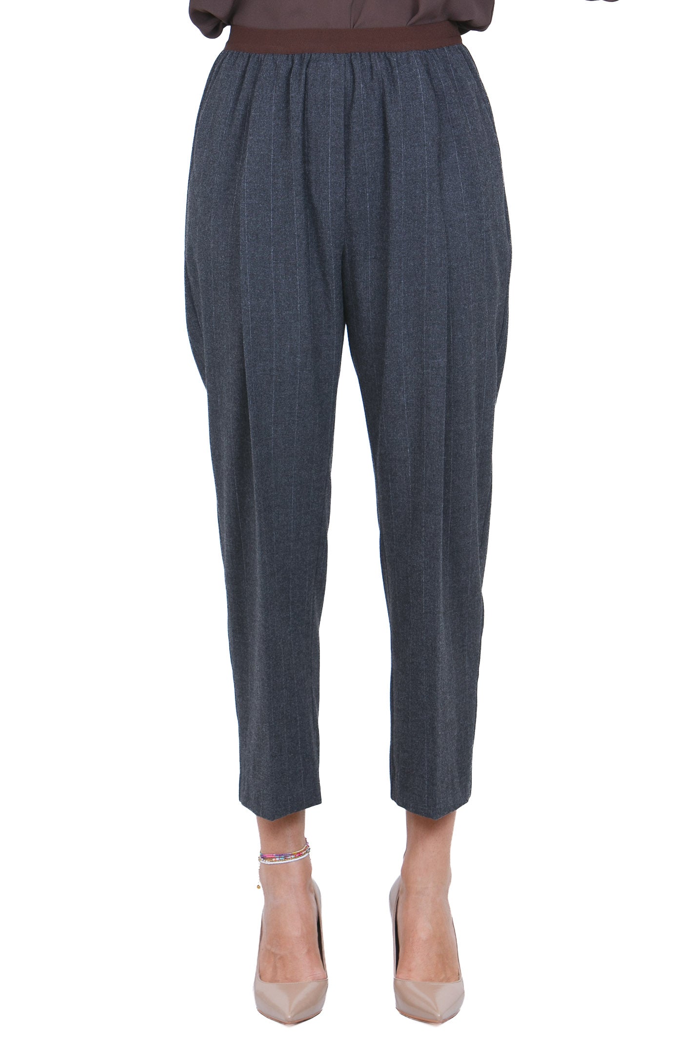 JUCCA Pantaloni Antracite/castagna J4454317/05 009