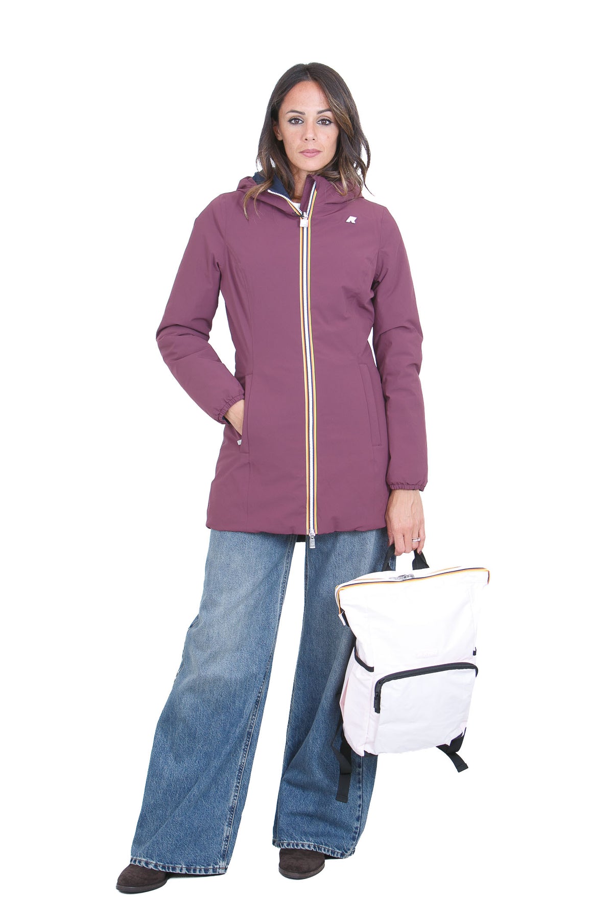 K-WAY Giubbotti Violetmauvewine/bluedepth DENISE-K6128UW D0R