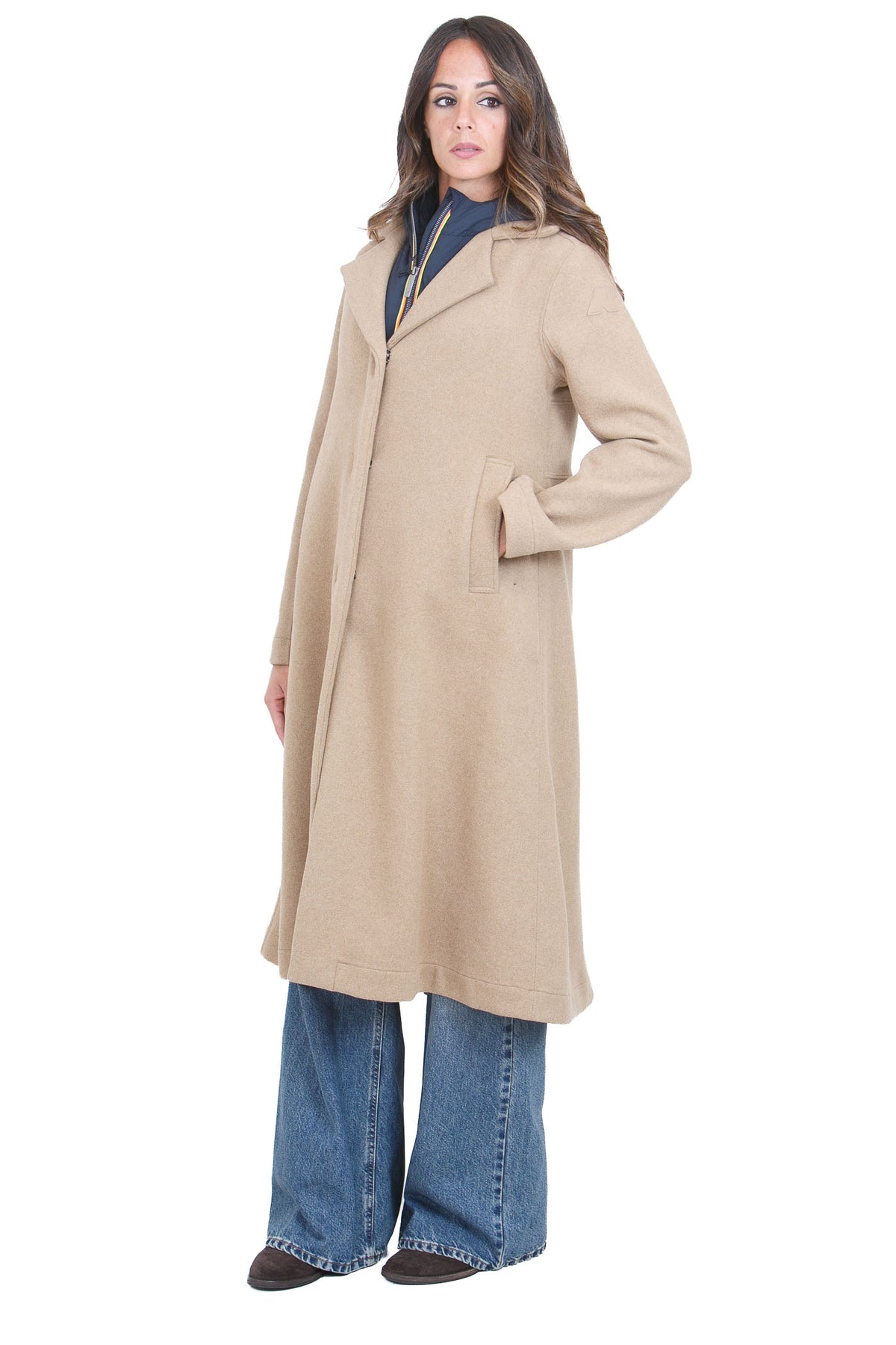 K-WAY Giubbotti Beigekhaki/bluedepth LANA-K6135KW DB6