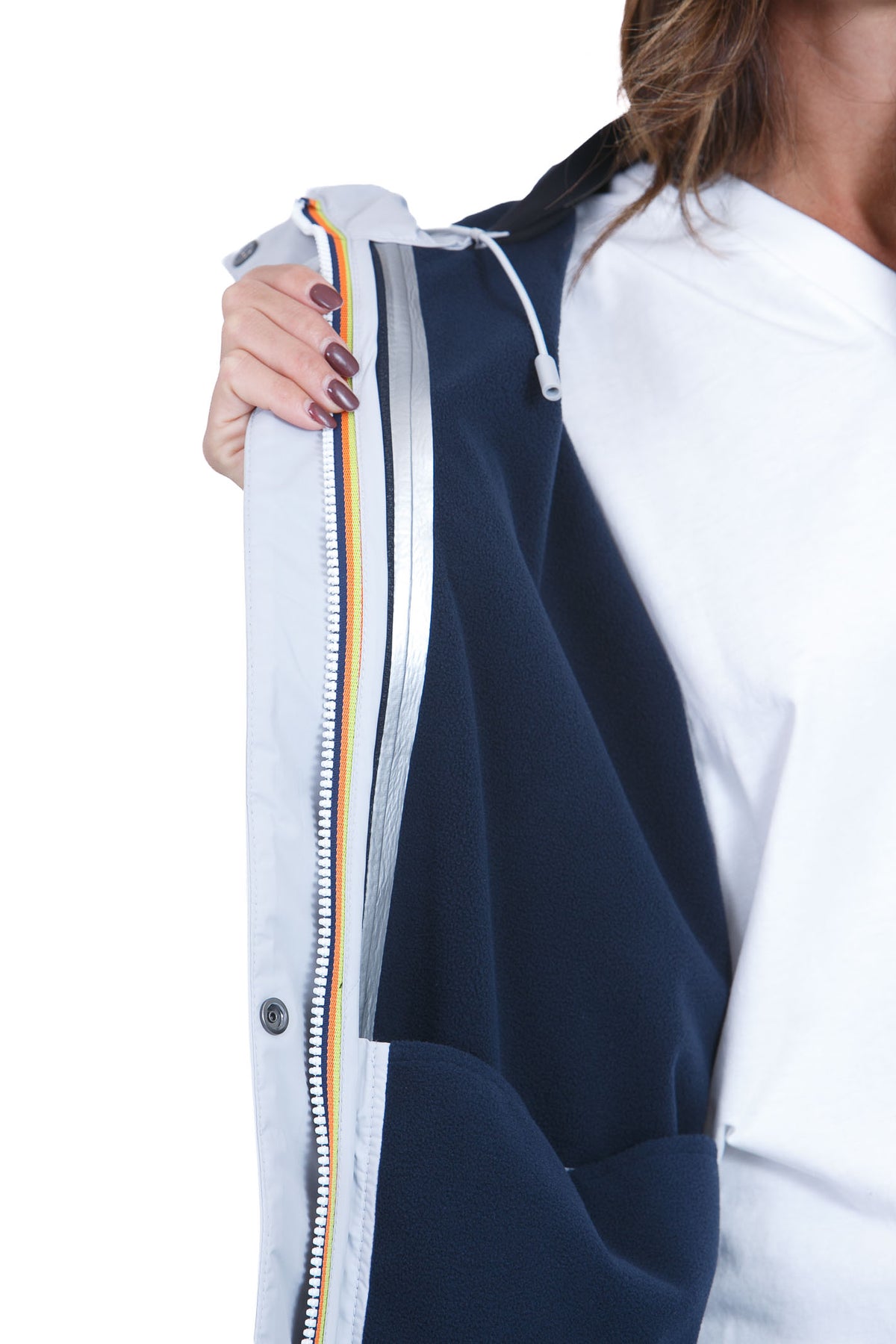 K-WAY Giubbotti Greyash/bluedepth STEPHALEBONDED-K51456W D01