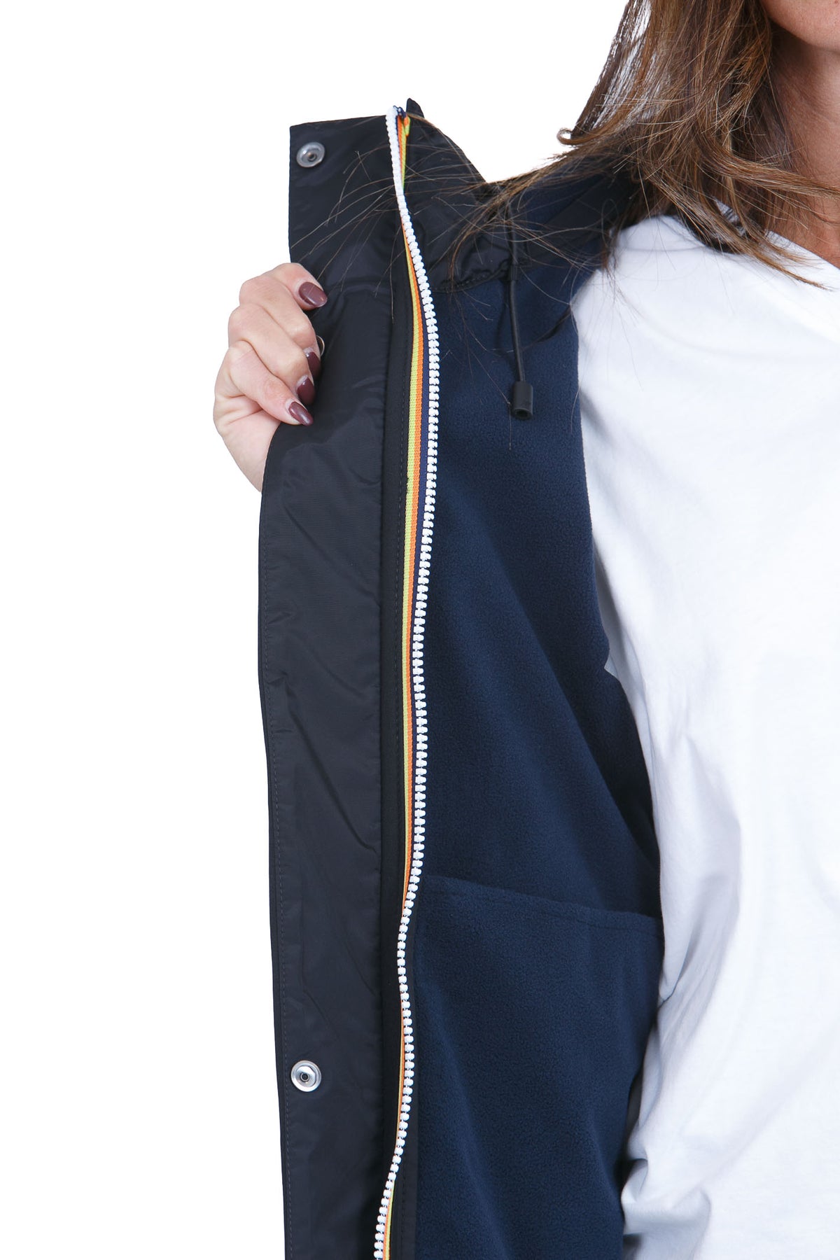 K-WAY Giubbotti Blackp/blued STEPHYBONDED-K21489W A3C