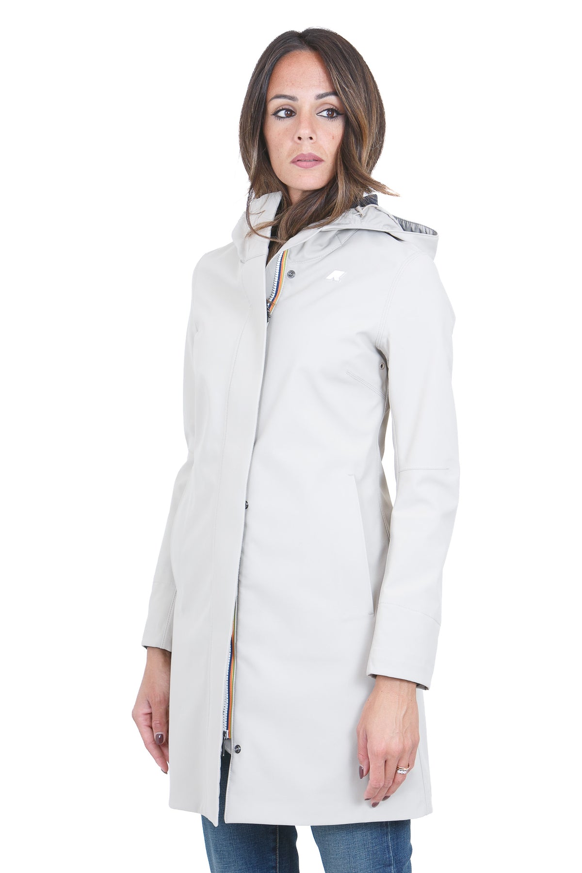 K-WAY Giubbotti Beigecashmere/bluedelpth STEPHYBONDED-K21489W B2A