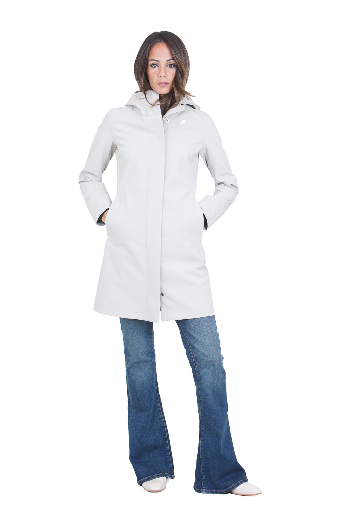 K-WAY Giubbotti Beigecashmere/bluedelpth STEPHYBONDED-K21489W B2A