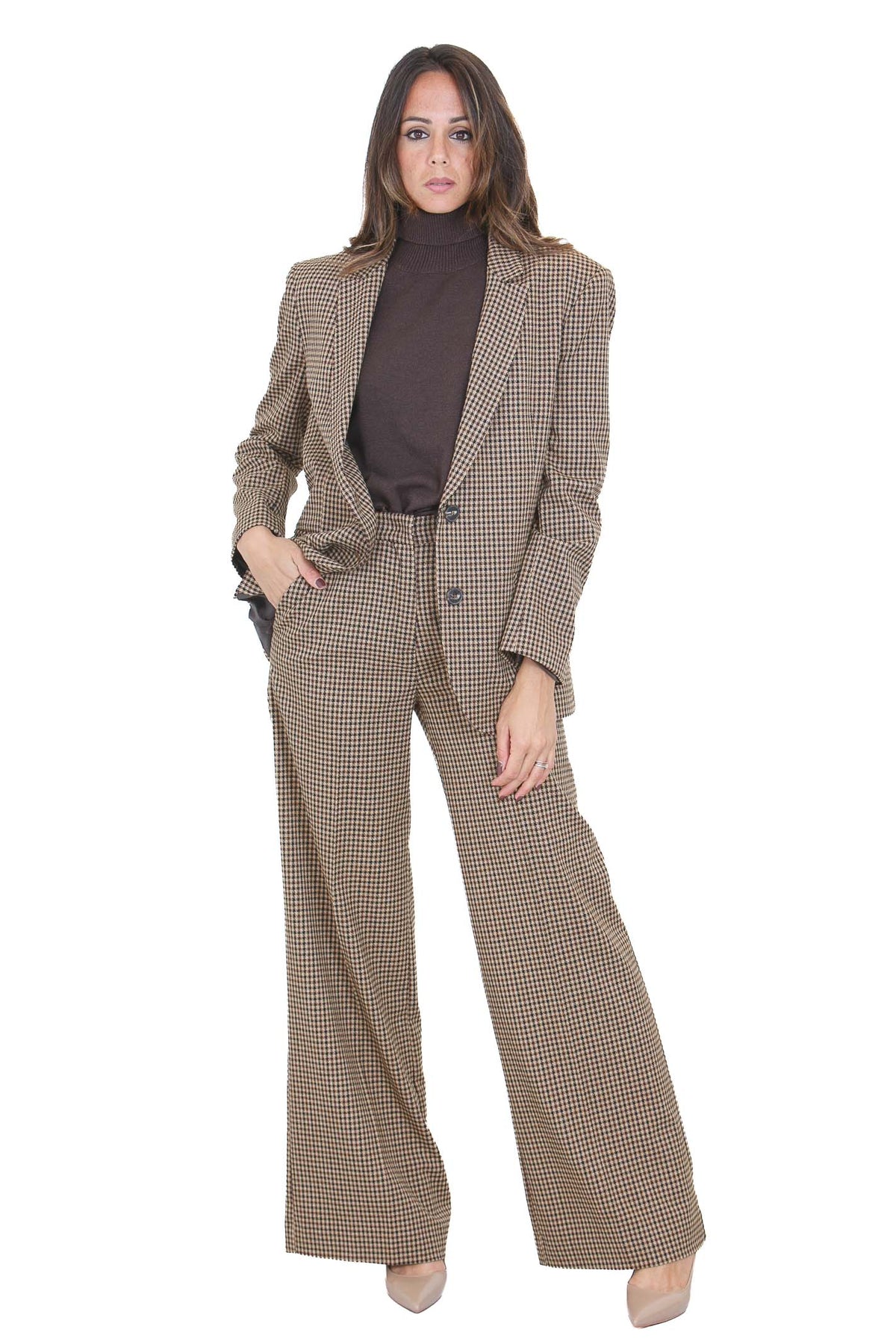 KAOS Pantaloni Camel SI1CO018 6089