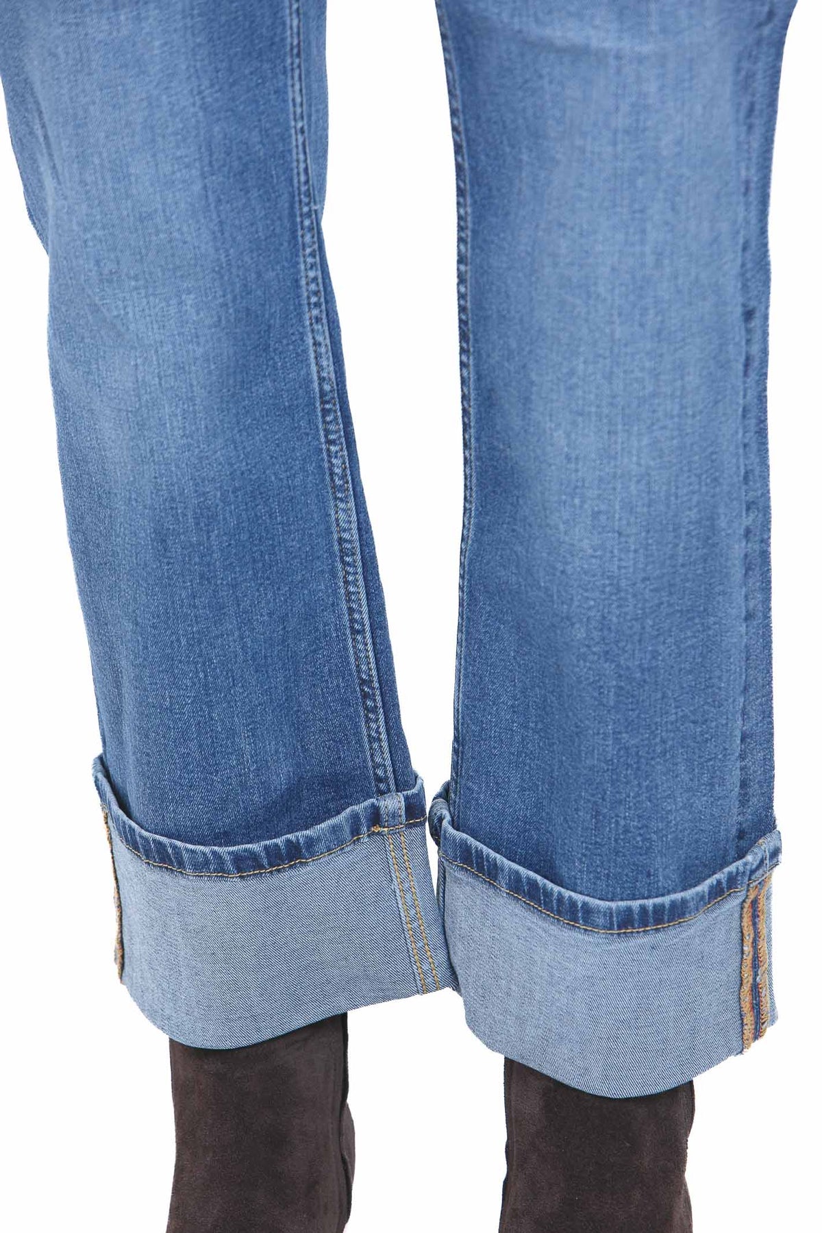 LIU JO Pantaloni Blue mid comfort UF6225D0360 79126