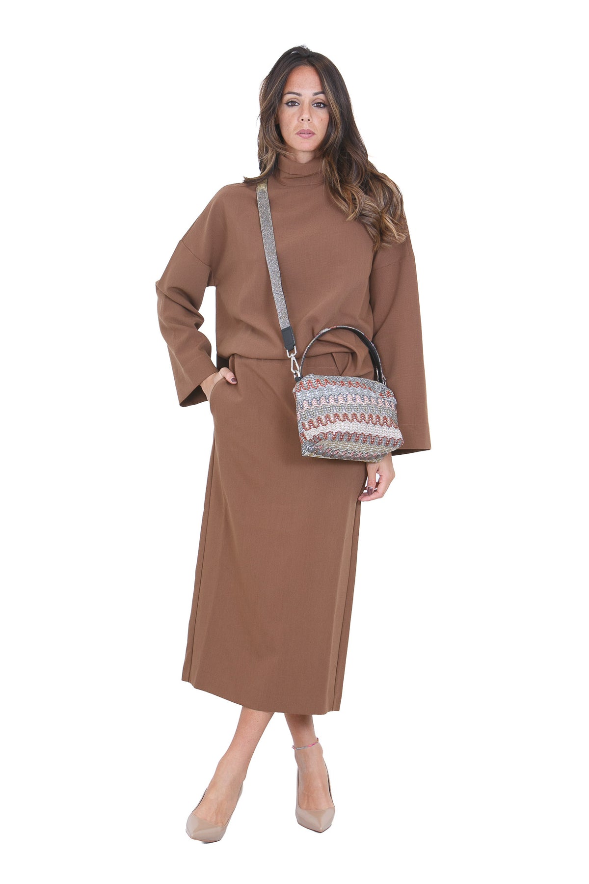 MADAME VENICE Maglie Tabacco MYREA TB