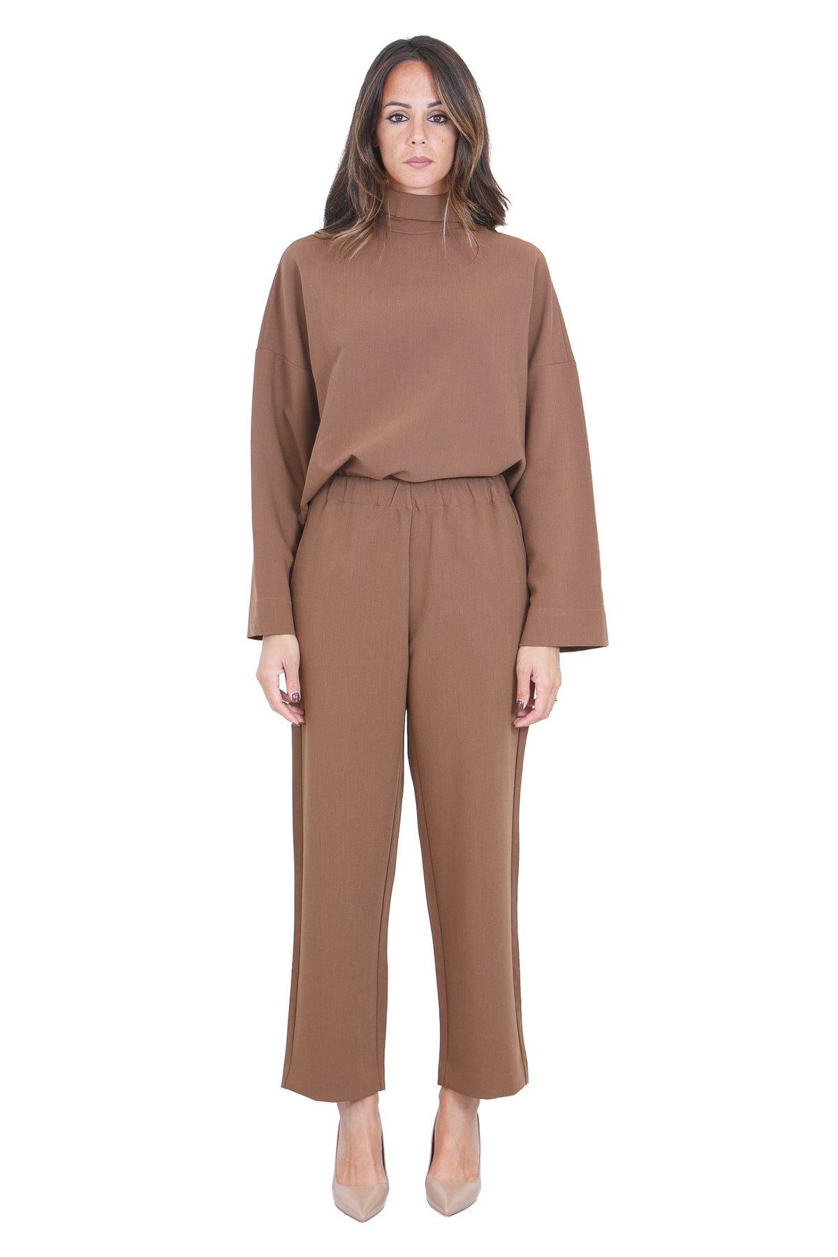 MADAME VENICE Pantaloni Tabacco PIPA TB