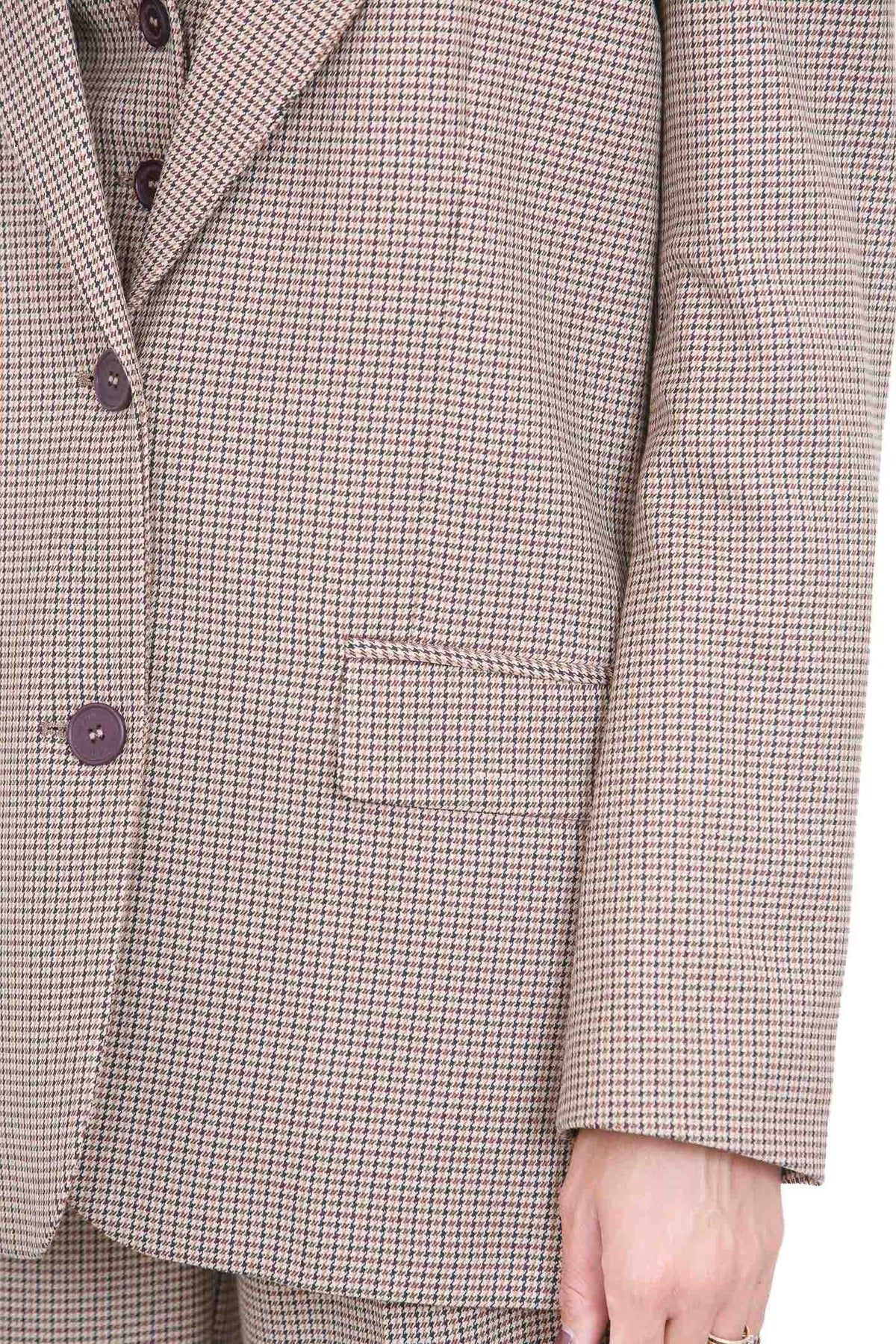 MAR DE MARGARITAS Blazer Pied de poule 1777-TPV0009 MA89