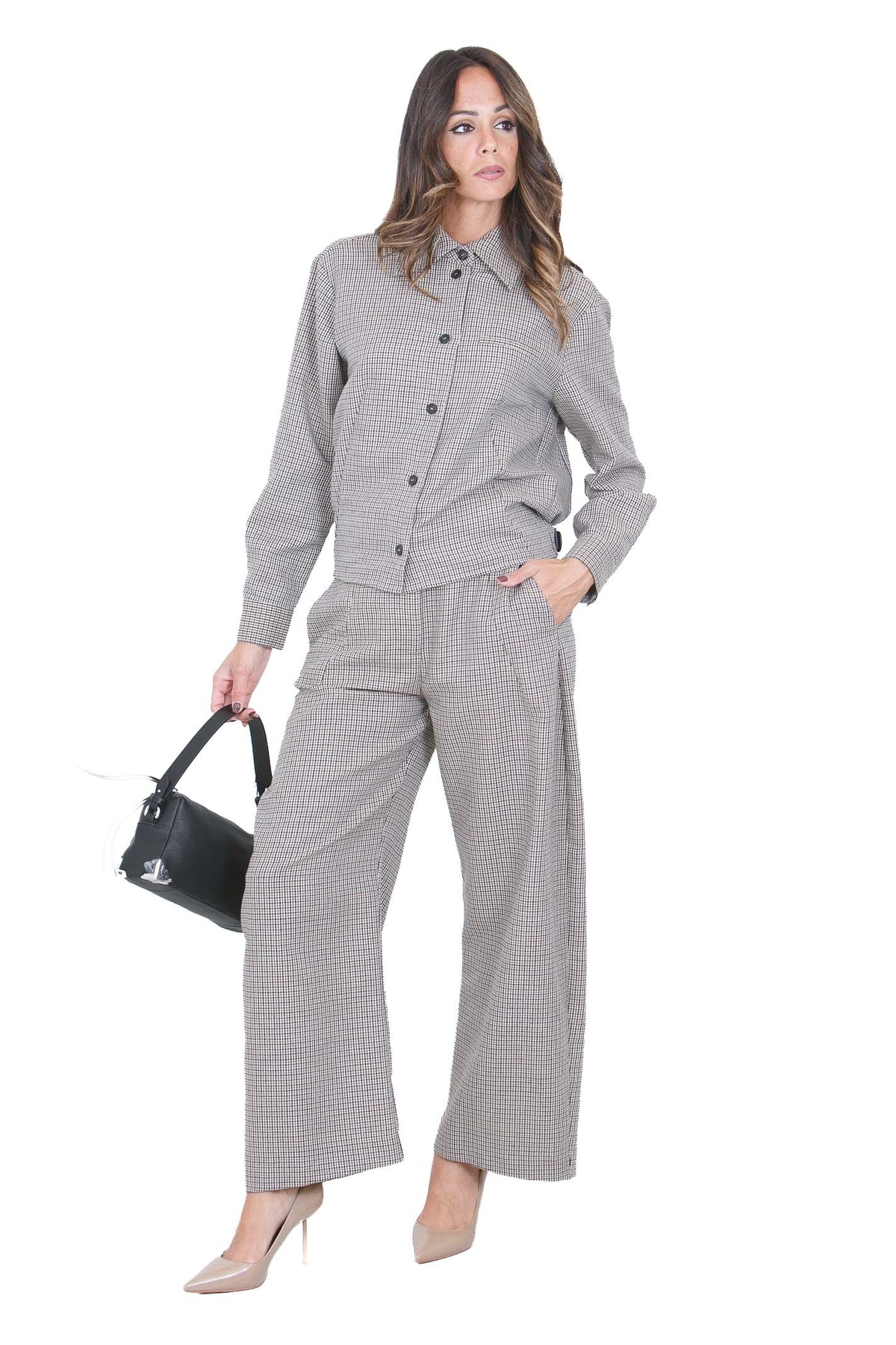 MEIMEIJ Pantaloni Daino/nero AC2 P47