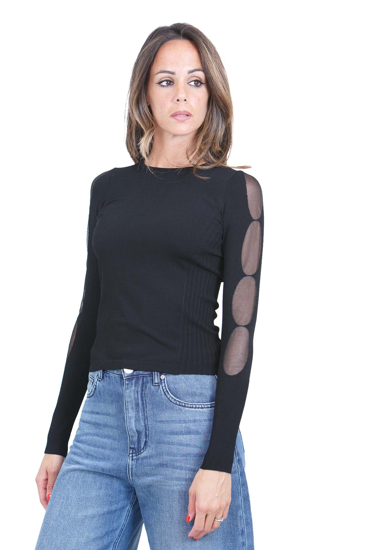 PINKO Maglie Nero limousine ANTIBES-107198-A3H3 Z99