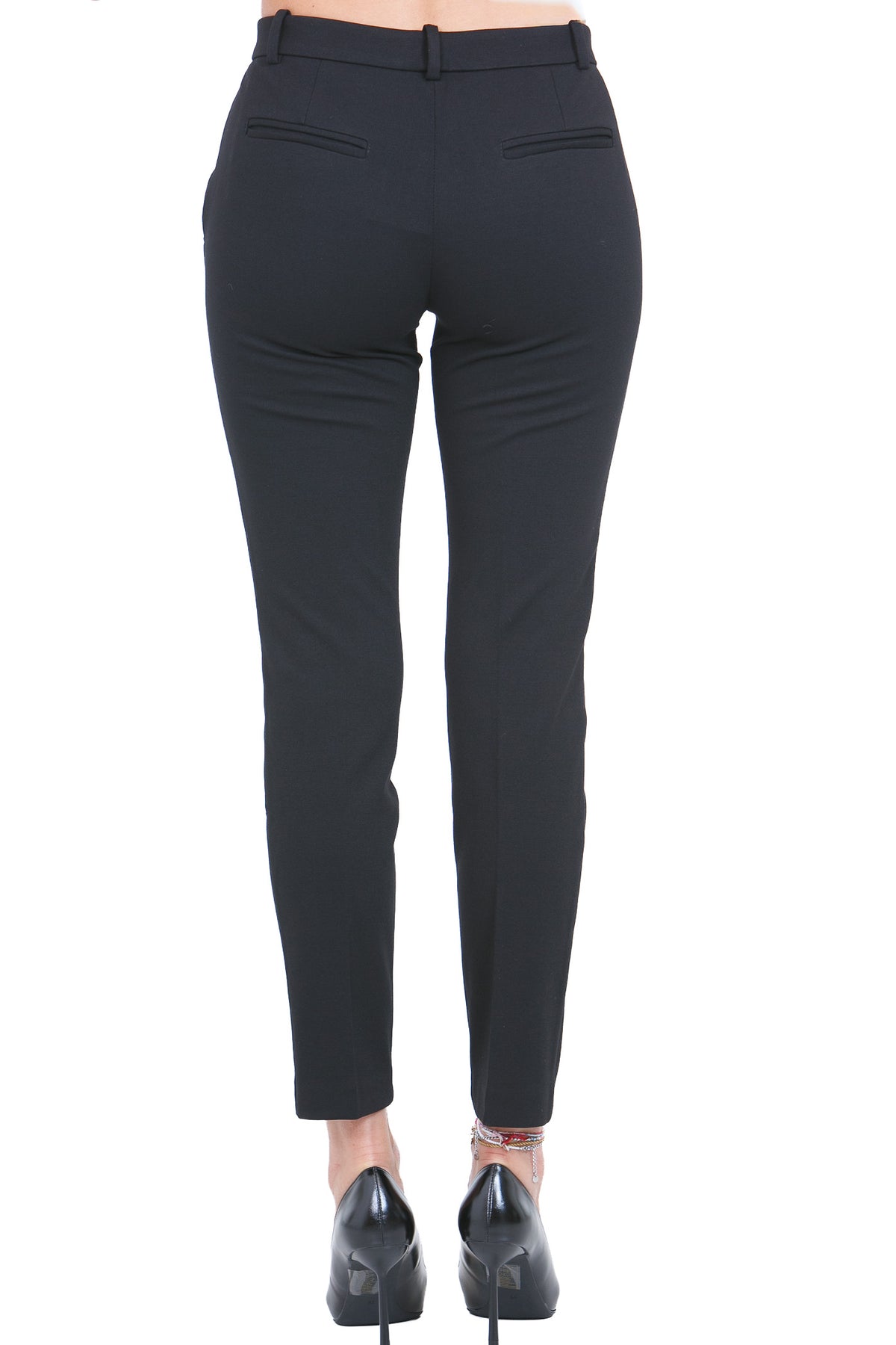 PINKO Pantaloni Nero limousine BELLO-100155-A3NV Z99