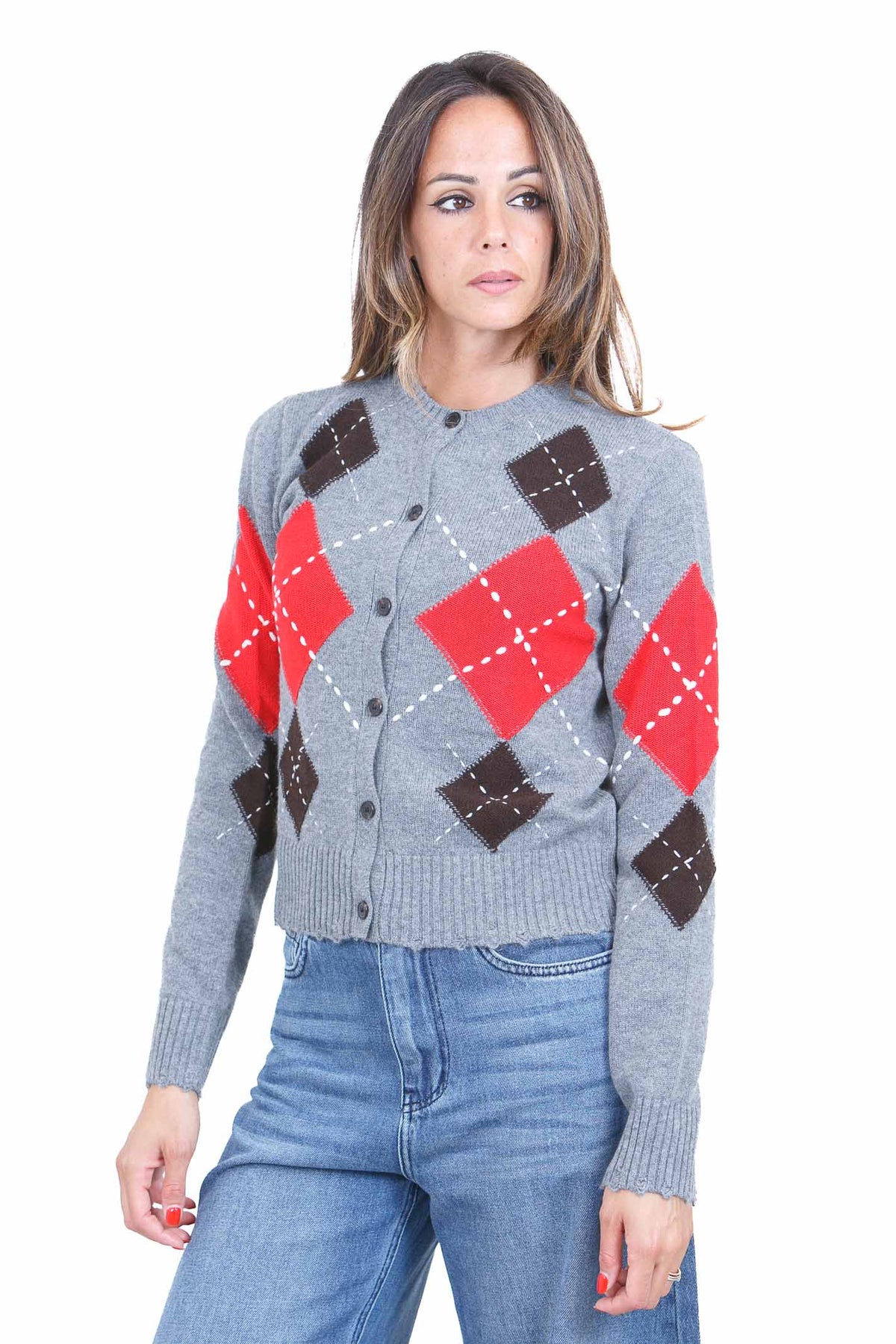 PINKO Maglie Grigio/marrone CARDIFF-107284-A3IE IL1