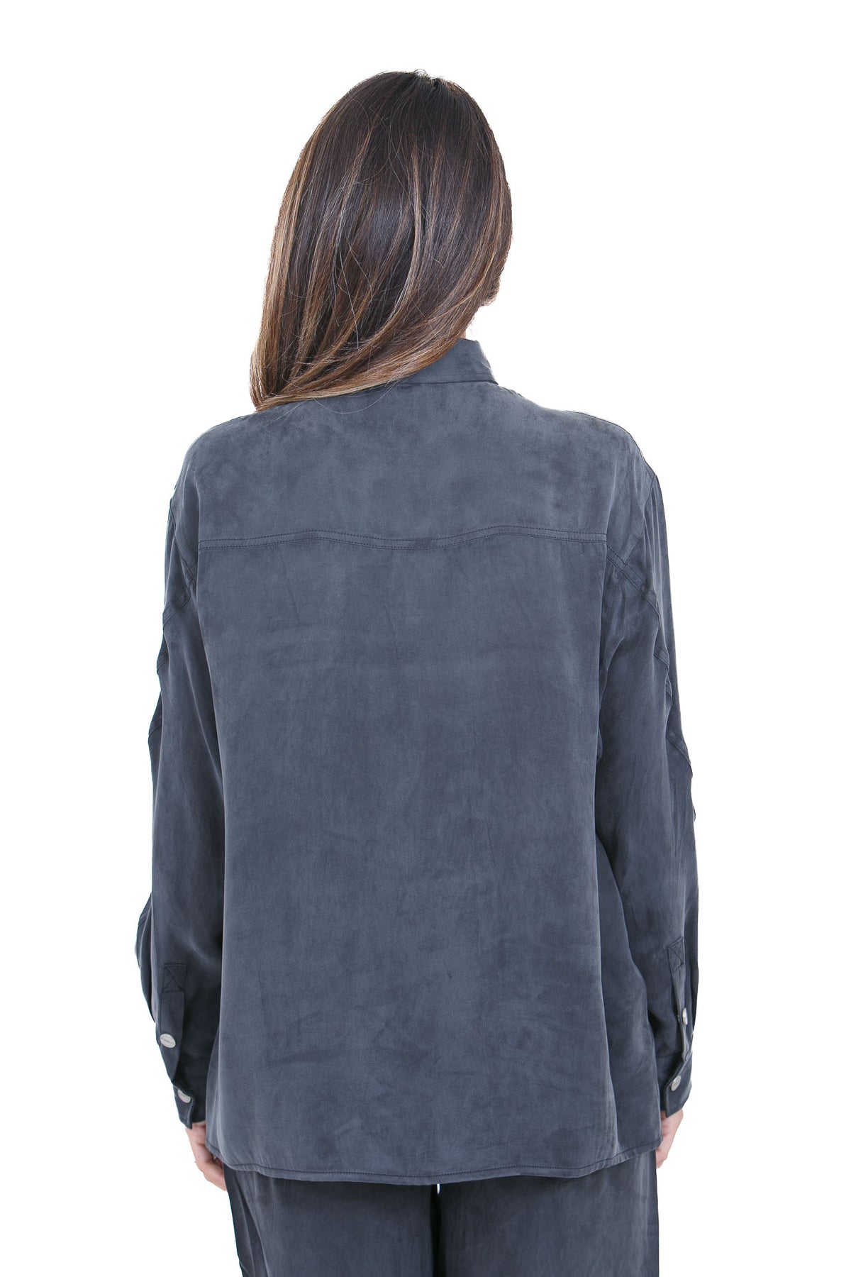 PINKO Camicie Nero caviale CARESER-107169-A3F8 Z98