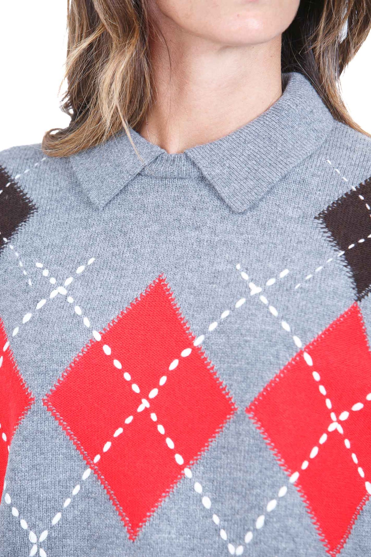 PINKO Maglie Grigio/marrone CORK-107286-A3IE IL1
