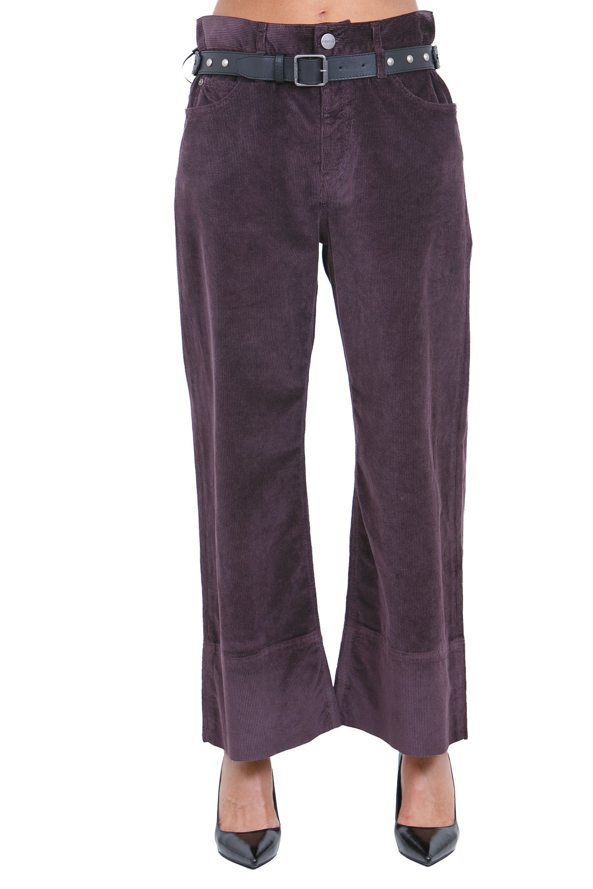 PINKO Pantaloni Bordeaux scuro CYNTIA-107418-A3HF RR7