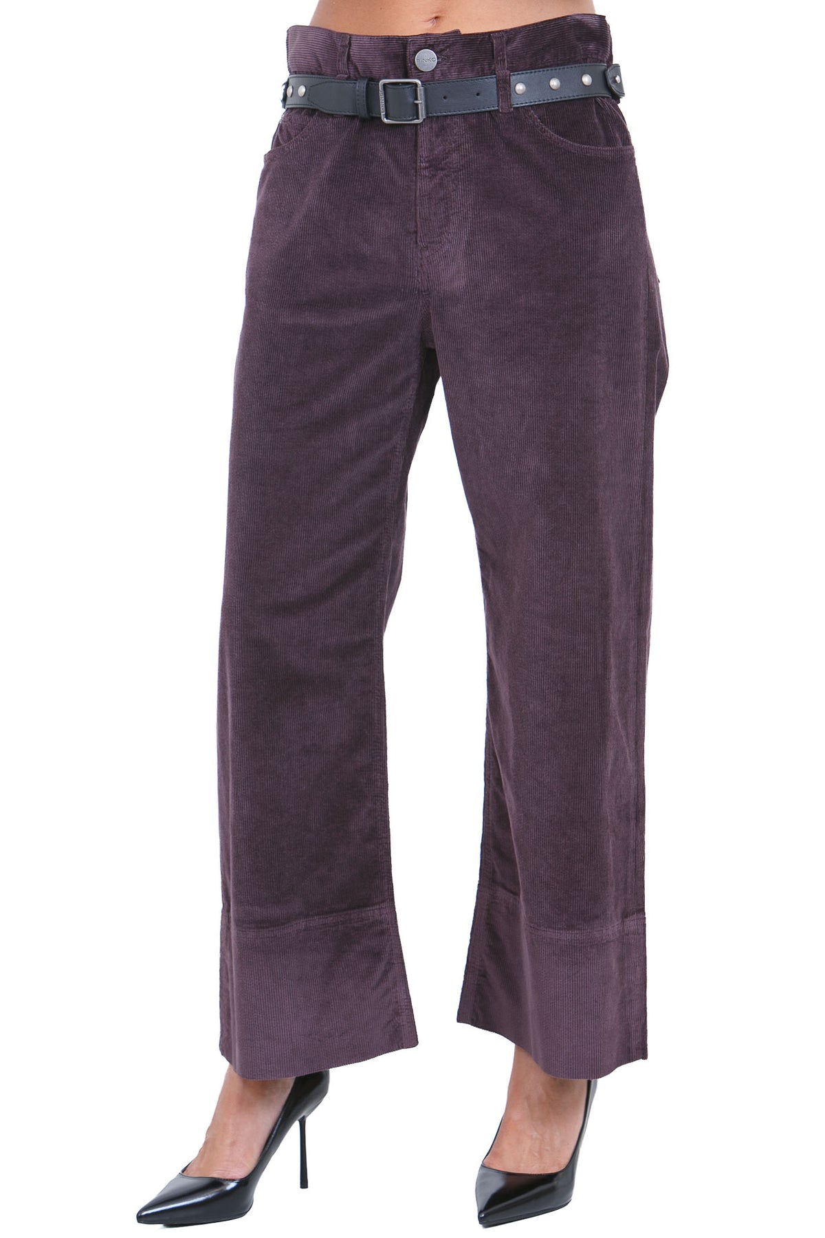 PINKO Pantaloni Bordeaux scuro CYNTIA-107418-A3HF RR7