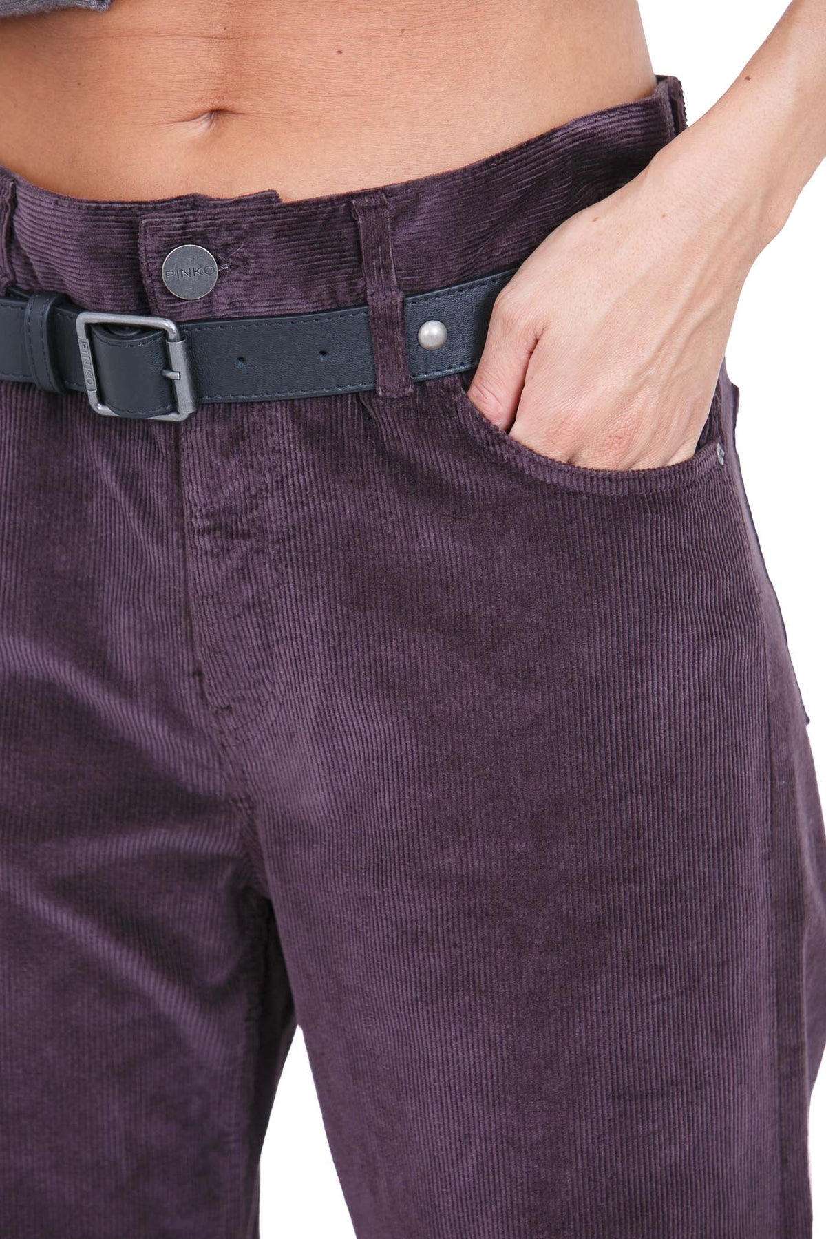PINKO Pantaloni Bordeaux scuro CYNTIA-107418-A3HF RR7